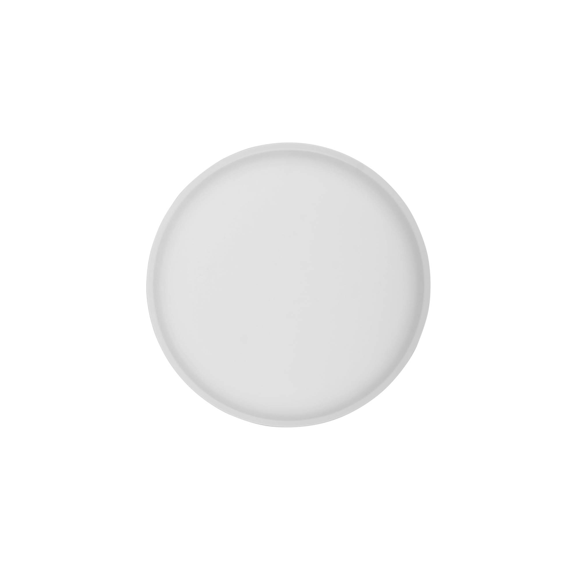 Zaskočni pokrovček 'Clear/Platin Edition', PP-plastika, bel, za odprtino: 70/2P