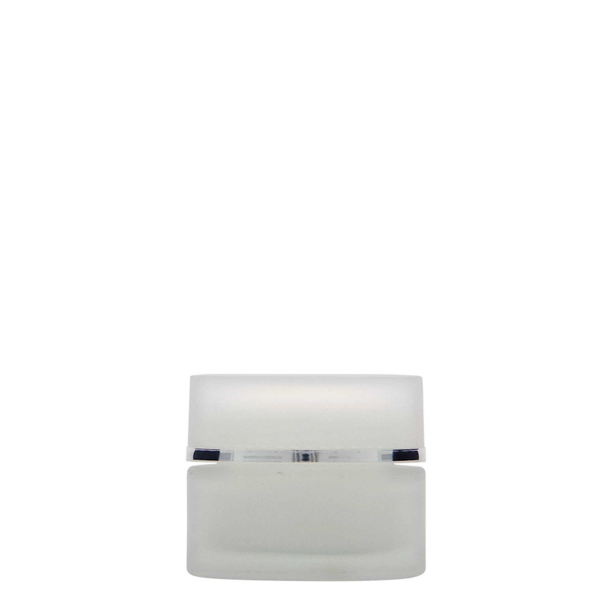 30 ml lonček 'Platin Edition', steklo, matirano, odprtina: navojni pokrovček 30 ml lonček 'Platin Edition', steklo, matirano, odprtina: navojni pokrovček