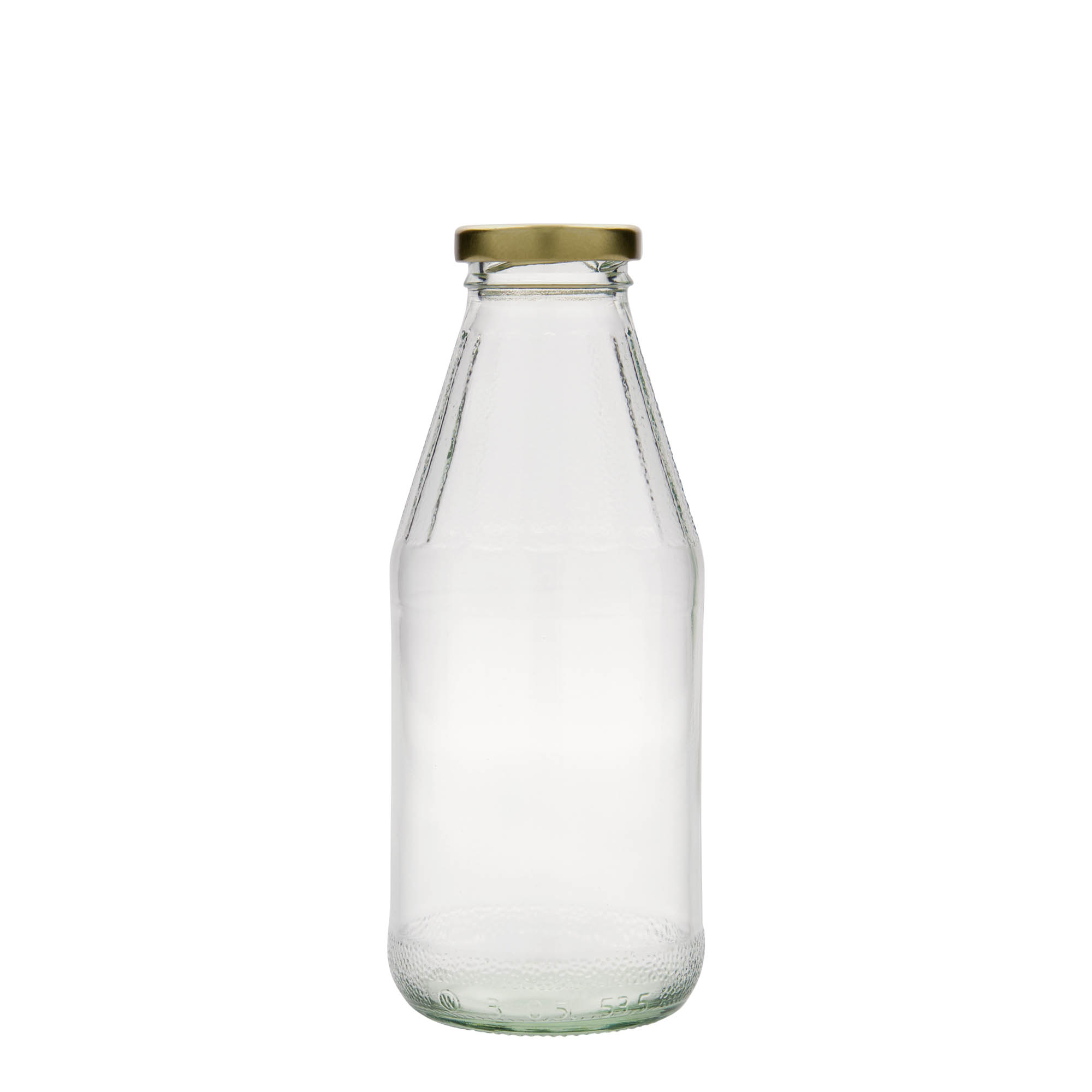 500 ml steklenica z širokim vratom, steklo, odprtina: zavrtni zamašek (TO 43)