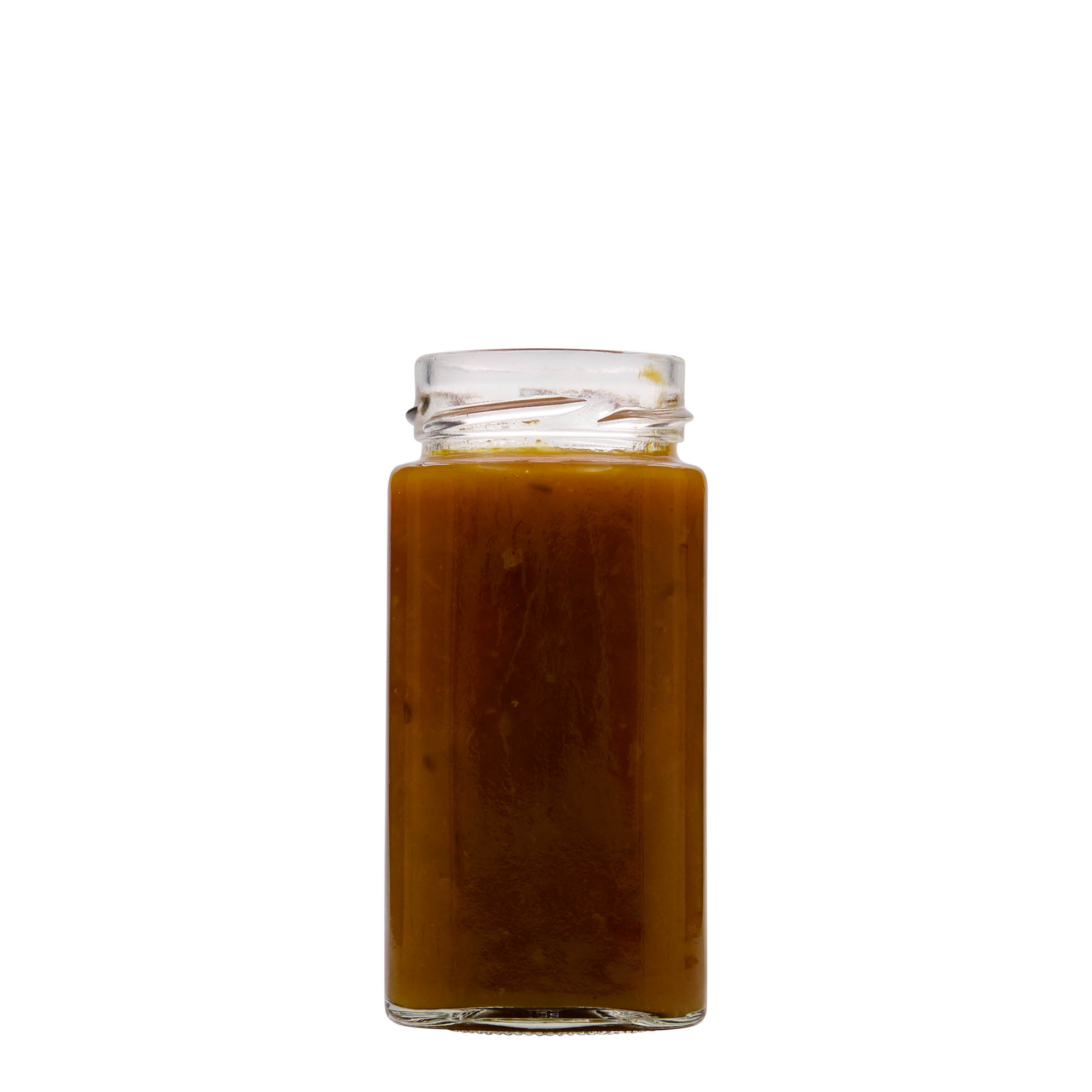 314 ml štirikotni kozarec 'Funny', odprtina: globoki Twist-Off (DTO 58)