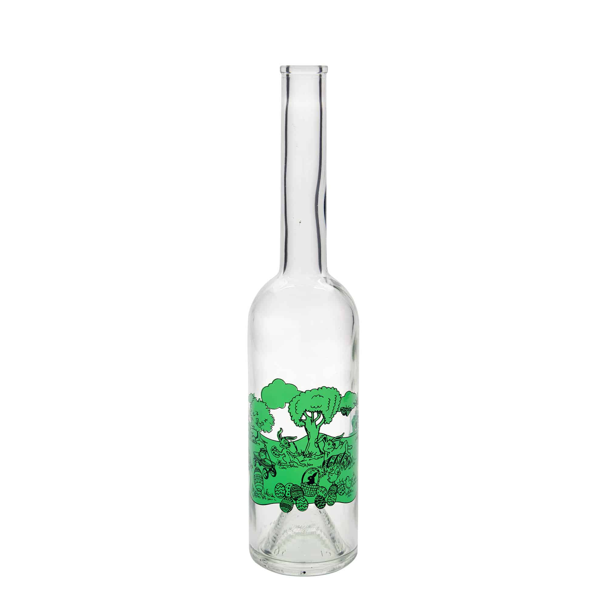 500 ml steklena steklenica »Opera«, motiv: Vesele velikonočne praznike, ustje pluta 500 ml steklena steklenica »Opera«, motiv: Vesele velikonočne praznike, ustje pluta