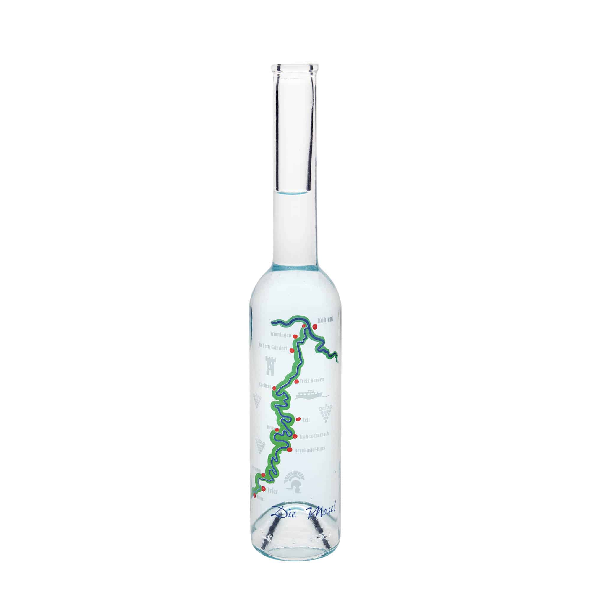 350 ml steklena steklenica »Opera«, motiv: Mosel, ustje: pluta
