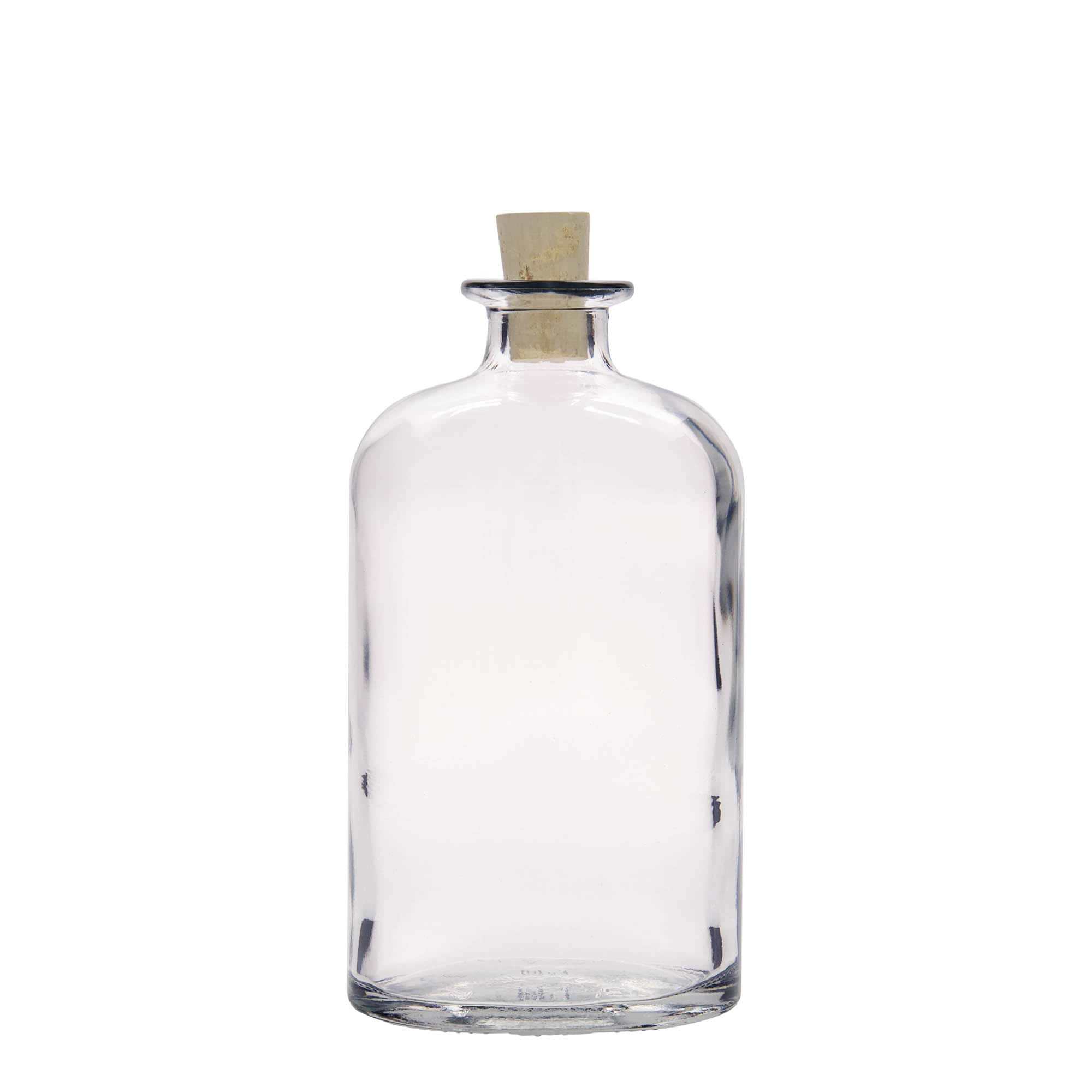 500 ml steklena steklenica »Dundee«, ovalna, ustje: pluta 500 ml steklena steklenica »Dundee«, ovalna, ustje: pluta