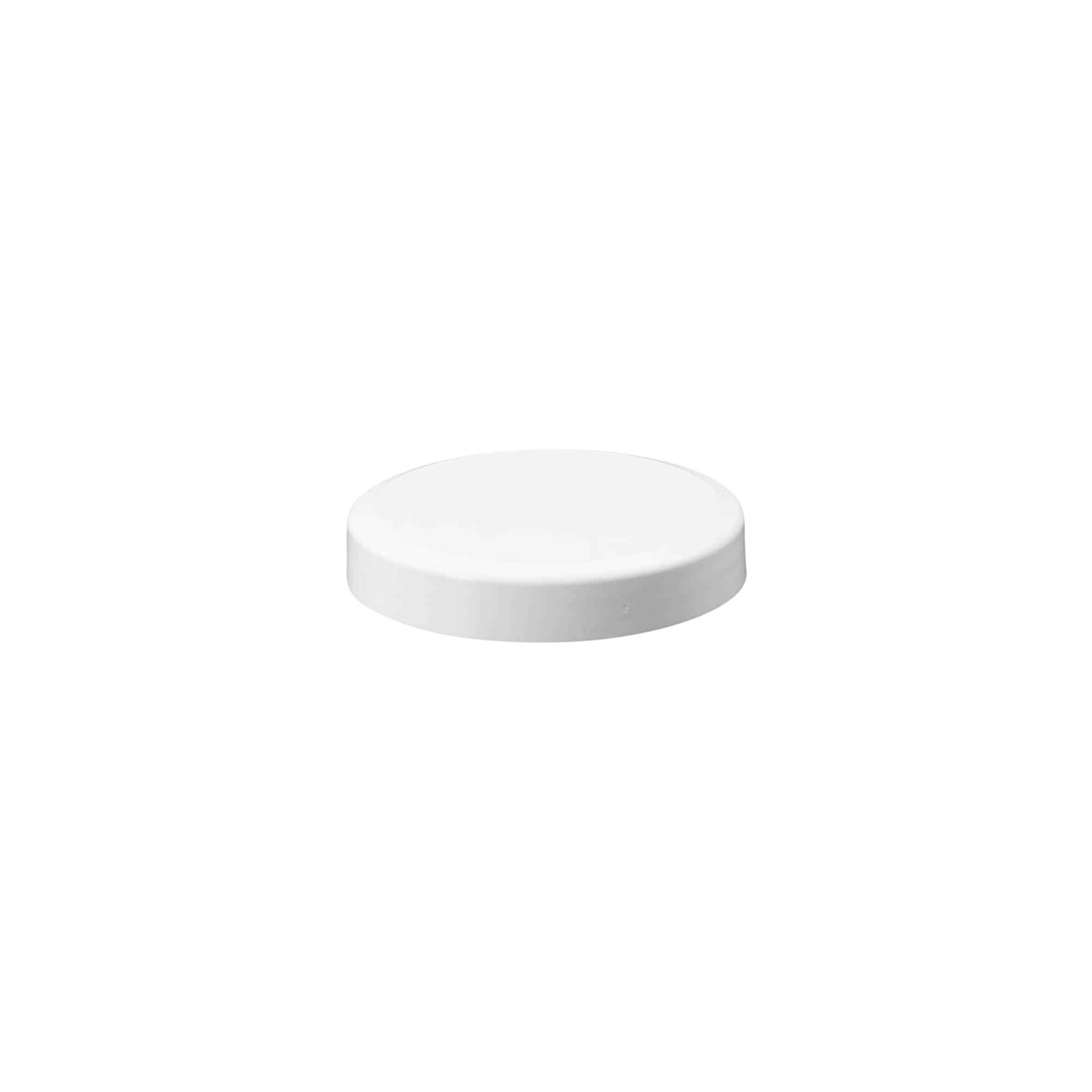 Navojni zamašek »White Line« 60 ml, plastika PP, bela