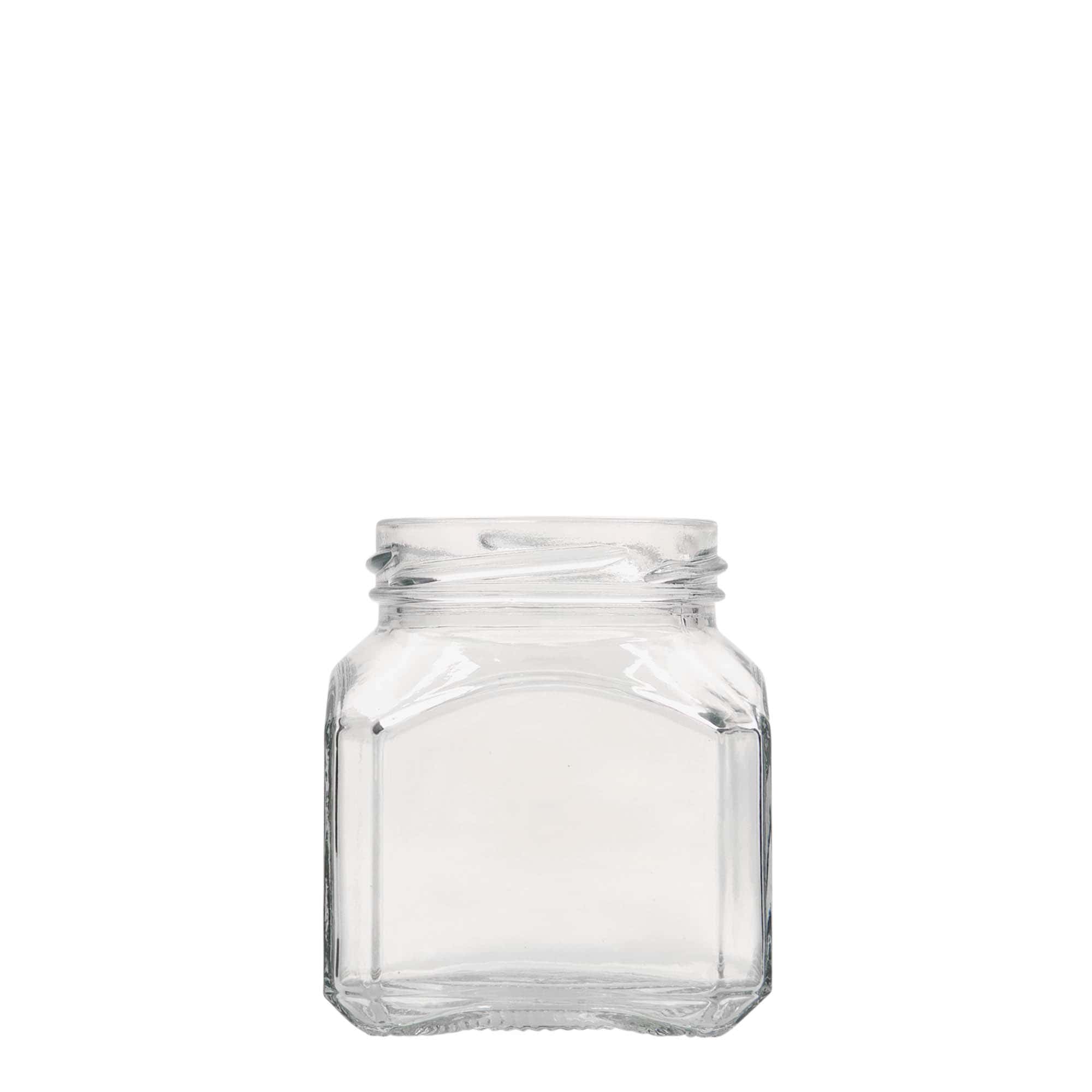 212 ml štirikotni kozarec 'Milano', odprtina: Twist-Off (TO 58)