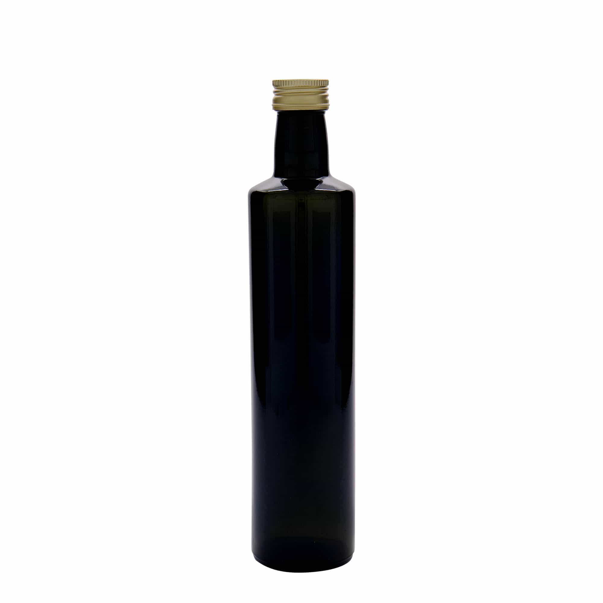 500 ml steklenica 'Dorica', starozelena, odprtina: PP 31,5