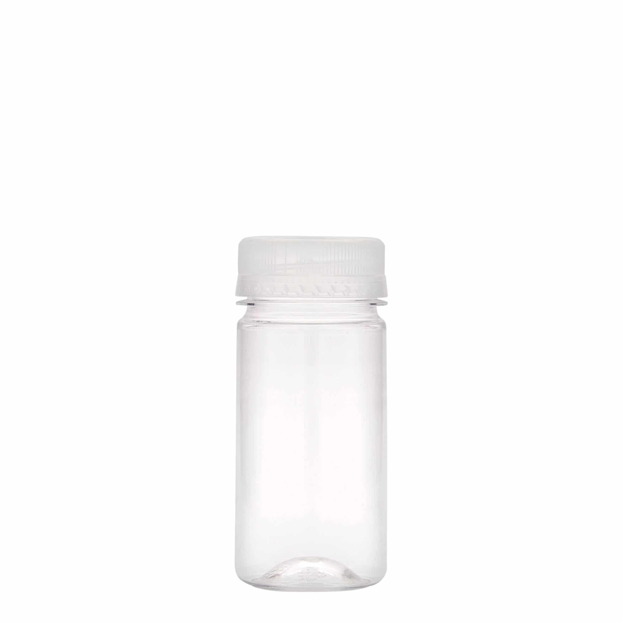 100 ml steklenica iz PET plastike »Everytime«, plastika, ustje: 38 mm