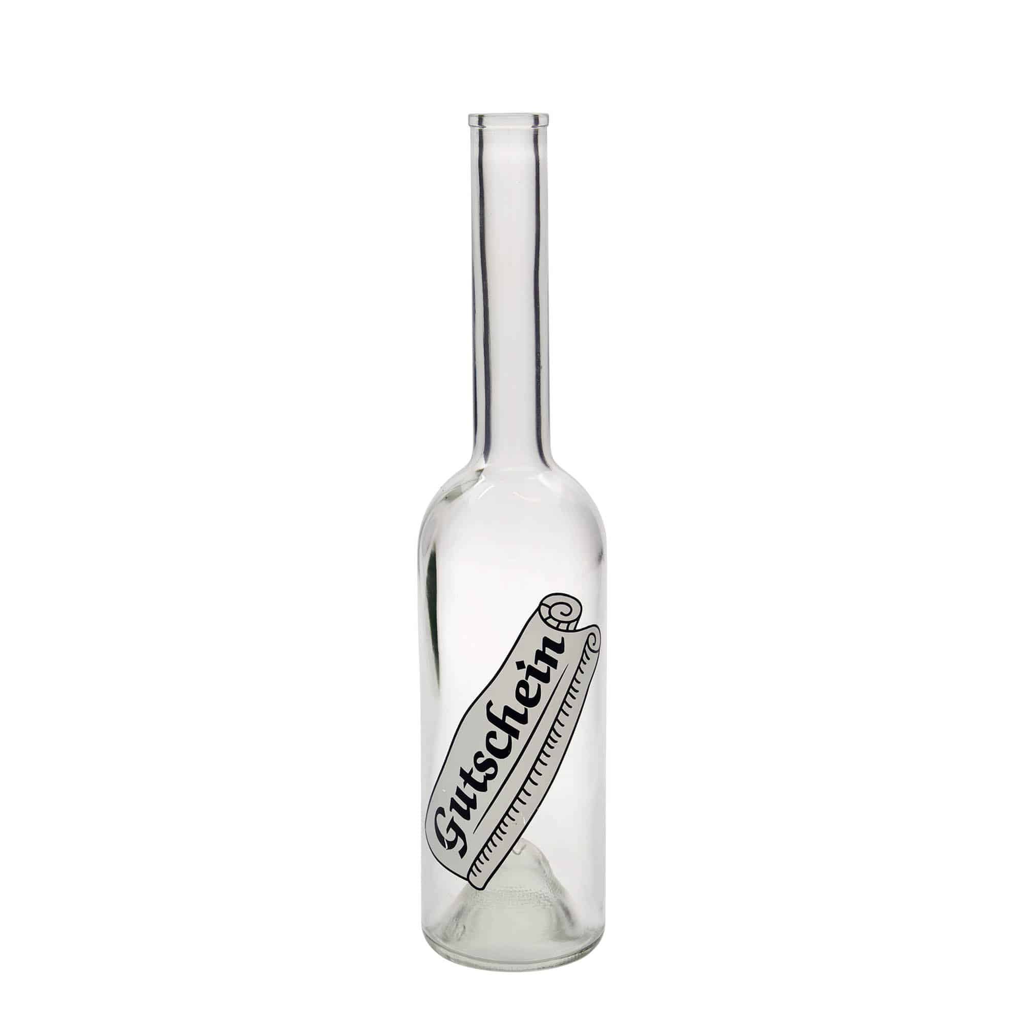 500 ml steklena steklenica »Opera«, motiv: kupon, ustje: pluta 500 ml steklena steklenica »Opera«, motiv: kupon, ustje: pluta