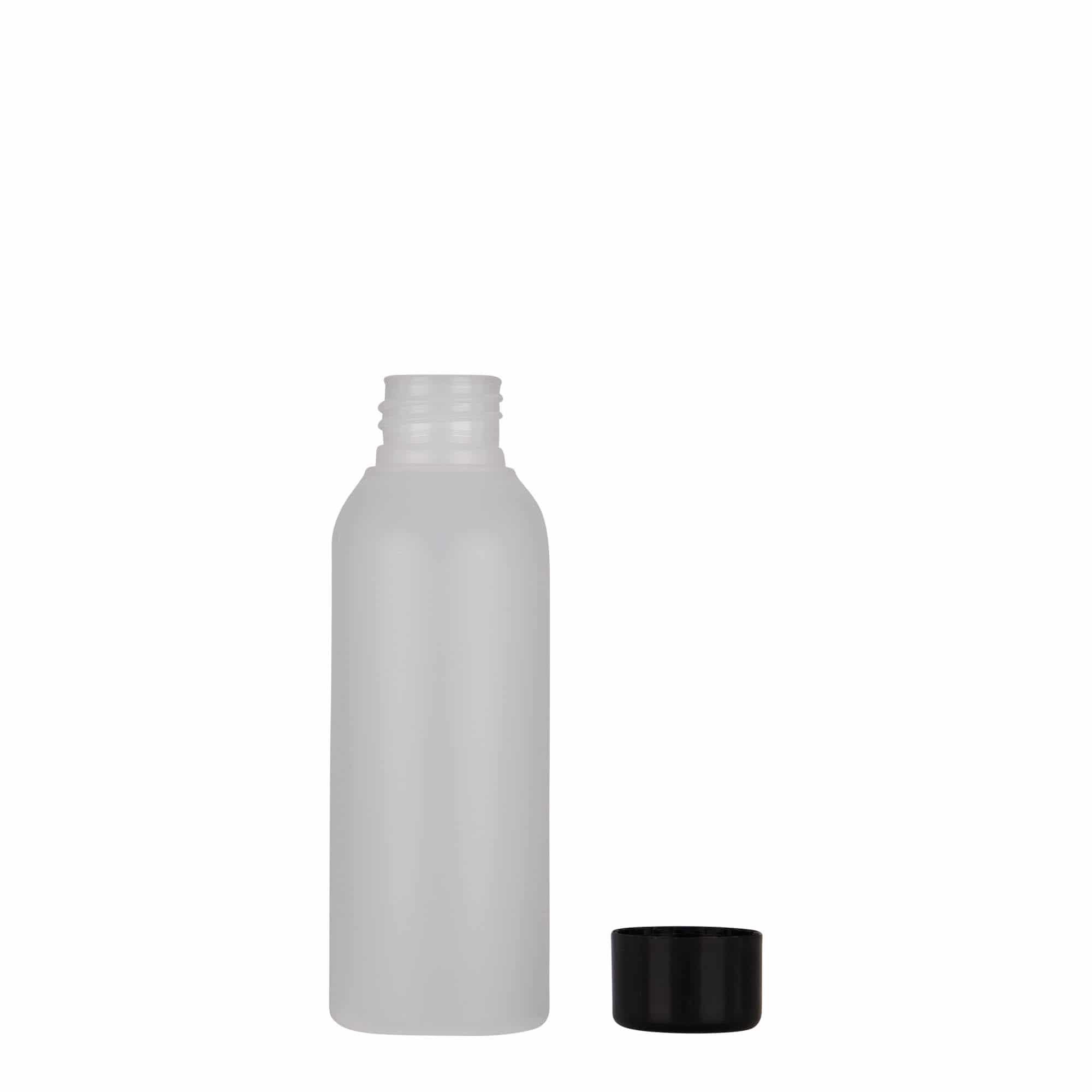 100 ml plastična steklenička 'Tuffy', HDPE, naravna, odprtina: 24/410
