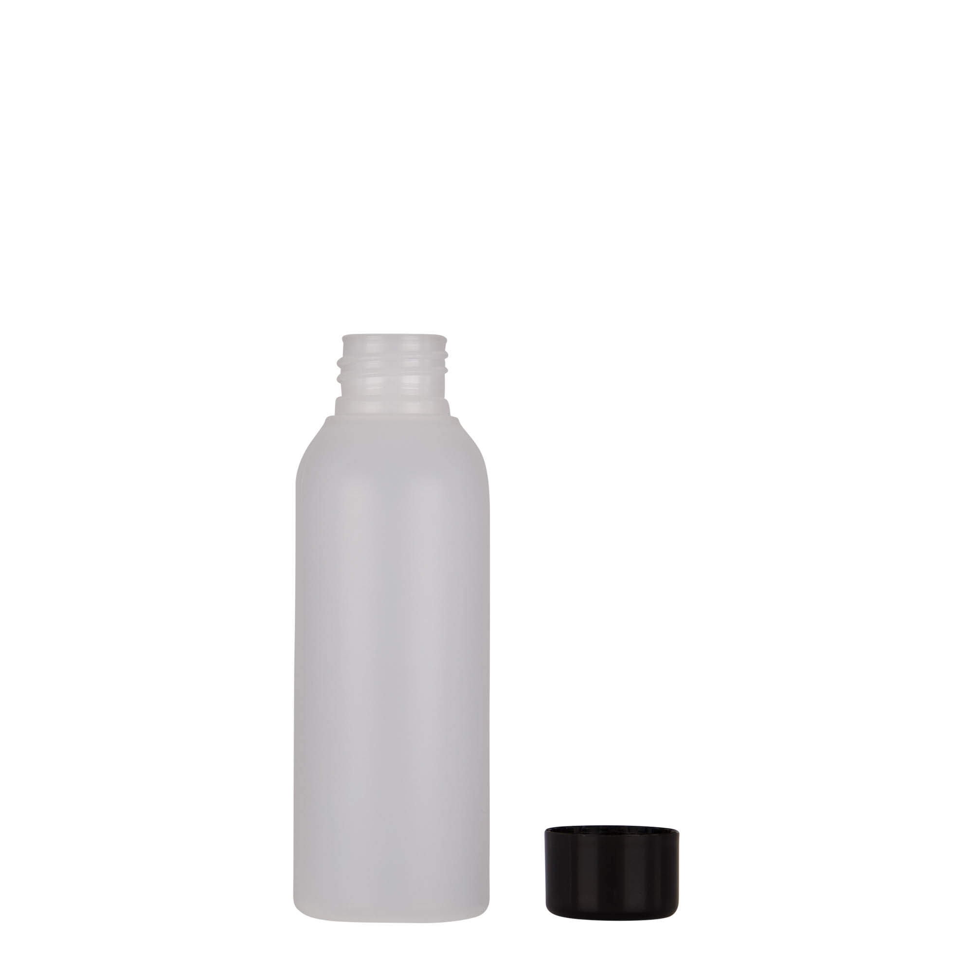 100 ml plastična steklenička 'Tuffy', HDPE, naravna, odprtina: 24/410