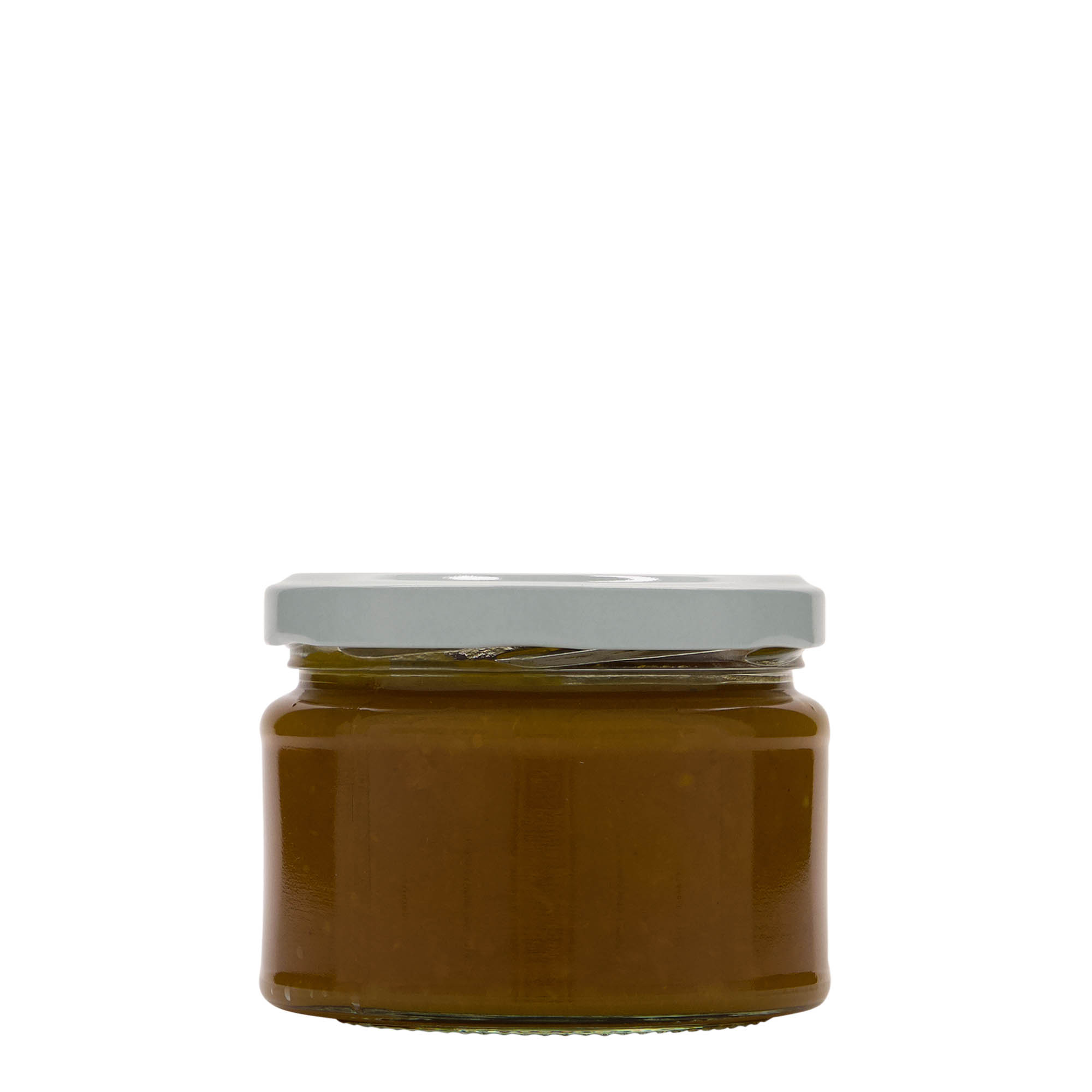 280 ml ploska okrogla steklenica, odprtina: Twist-Off (TO 82)