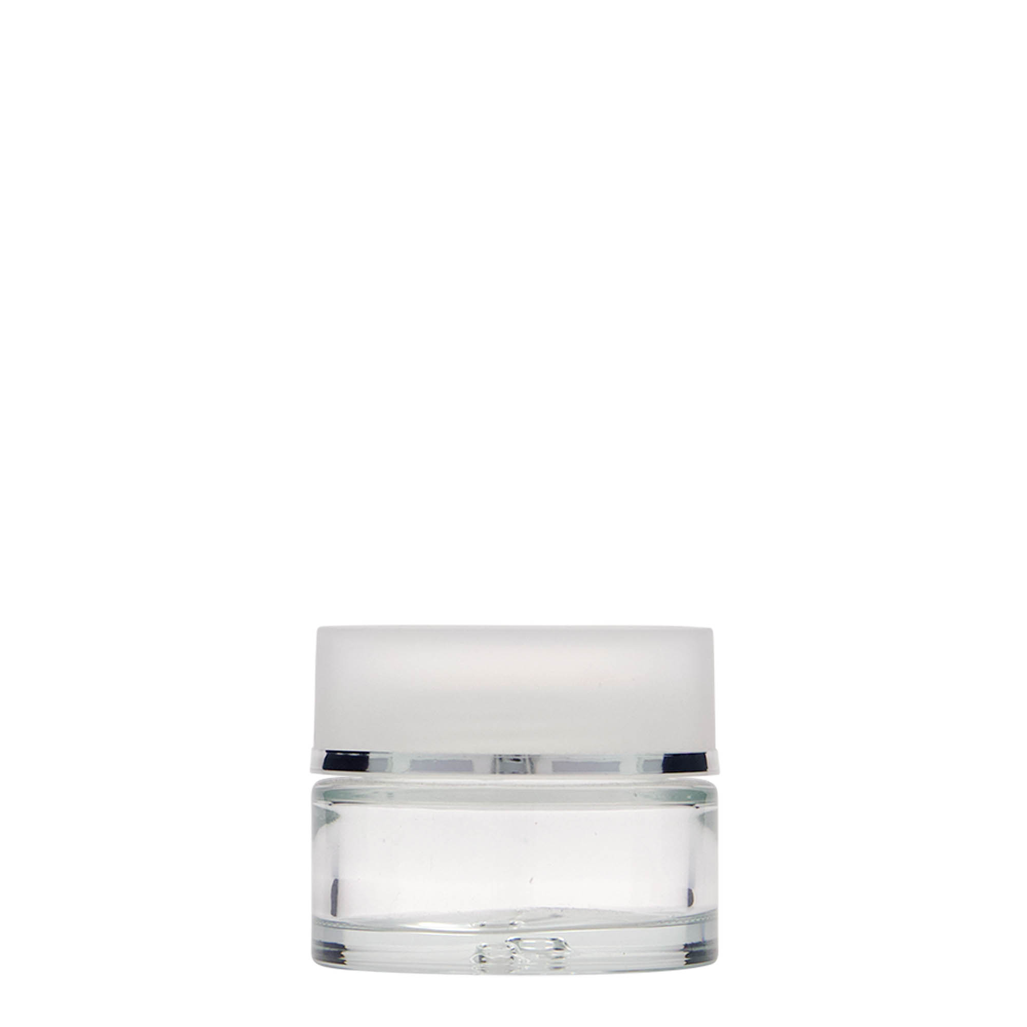30 ml lonček 'Clear Edition', steklo, odprtina: navojni pokrov