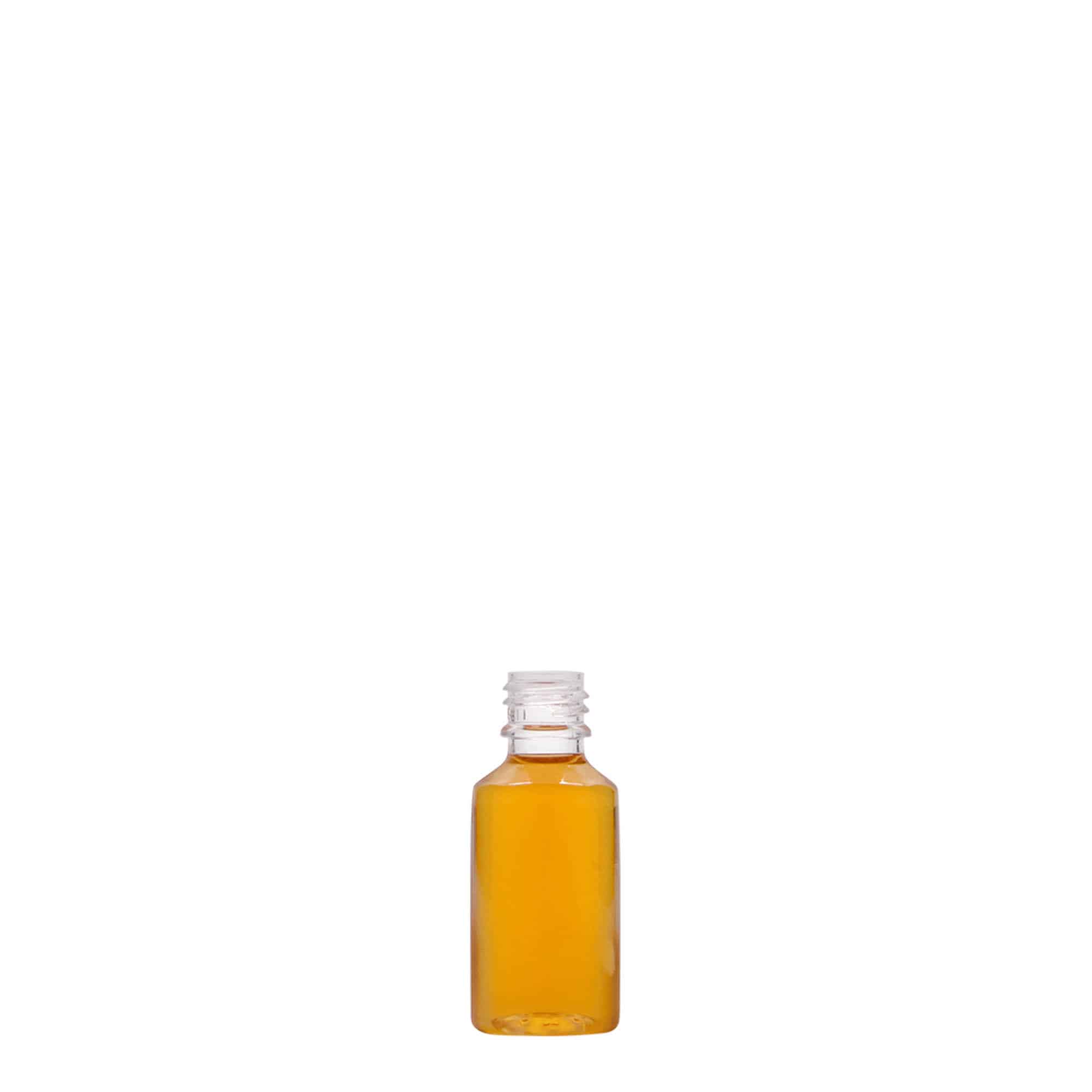 10 ml steklenica iz plastike PET »E-Liquid«, originalno varovalo in zaščita pred otroki, plastika, ustje: navojni zamašek