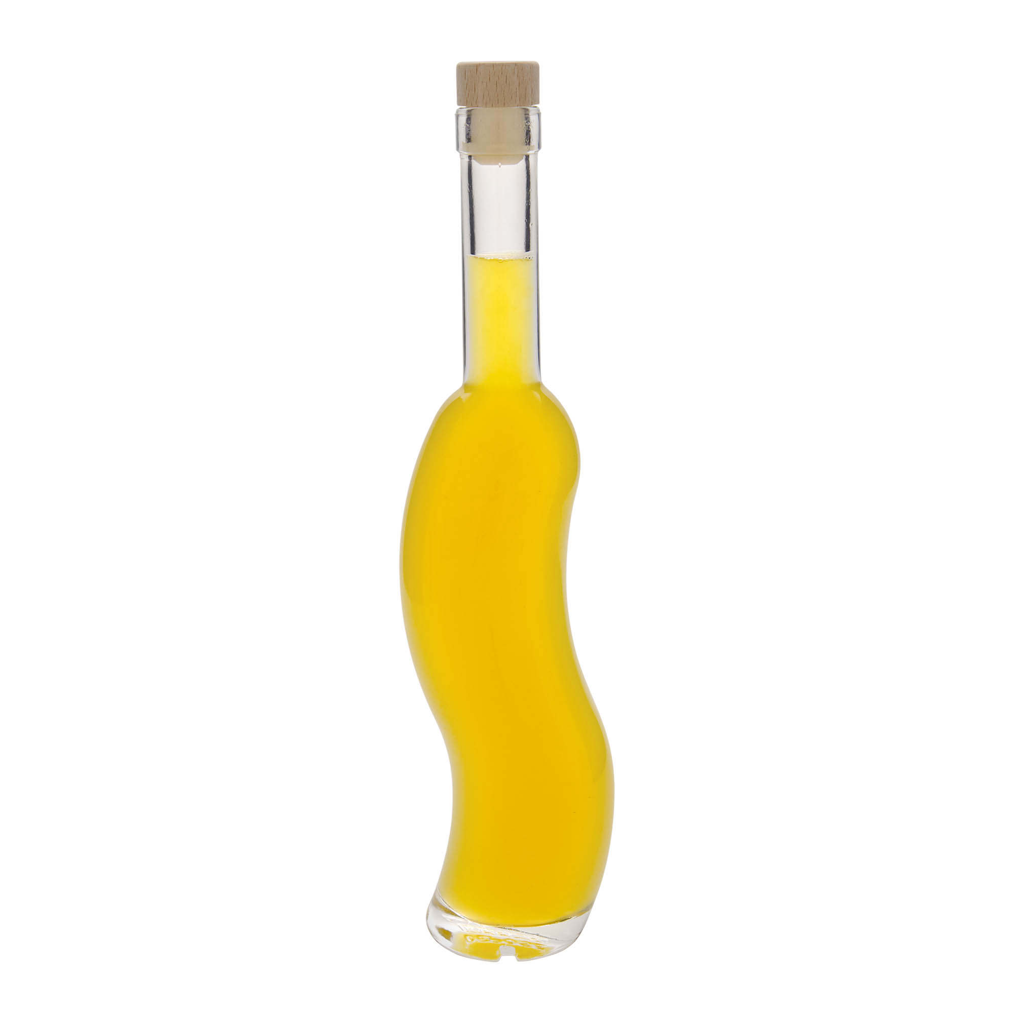 350 ml steklenica 'La-Ola', polkrožna, odprtina: pluta