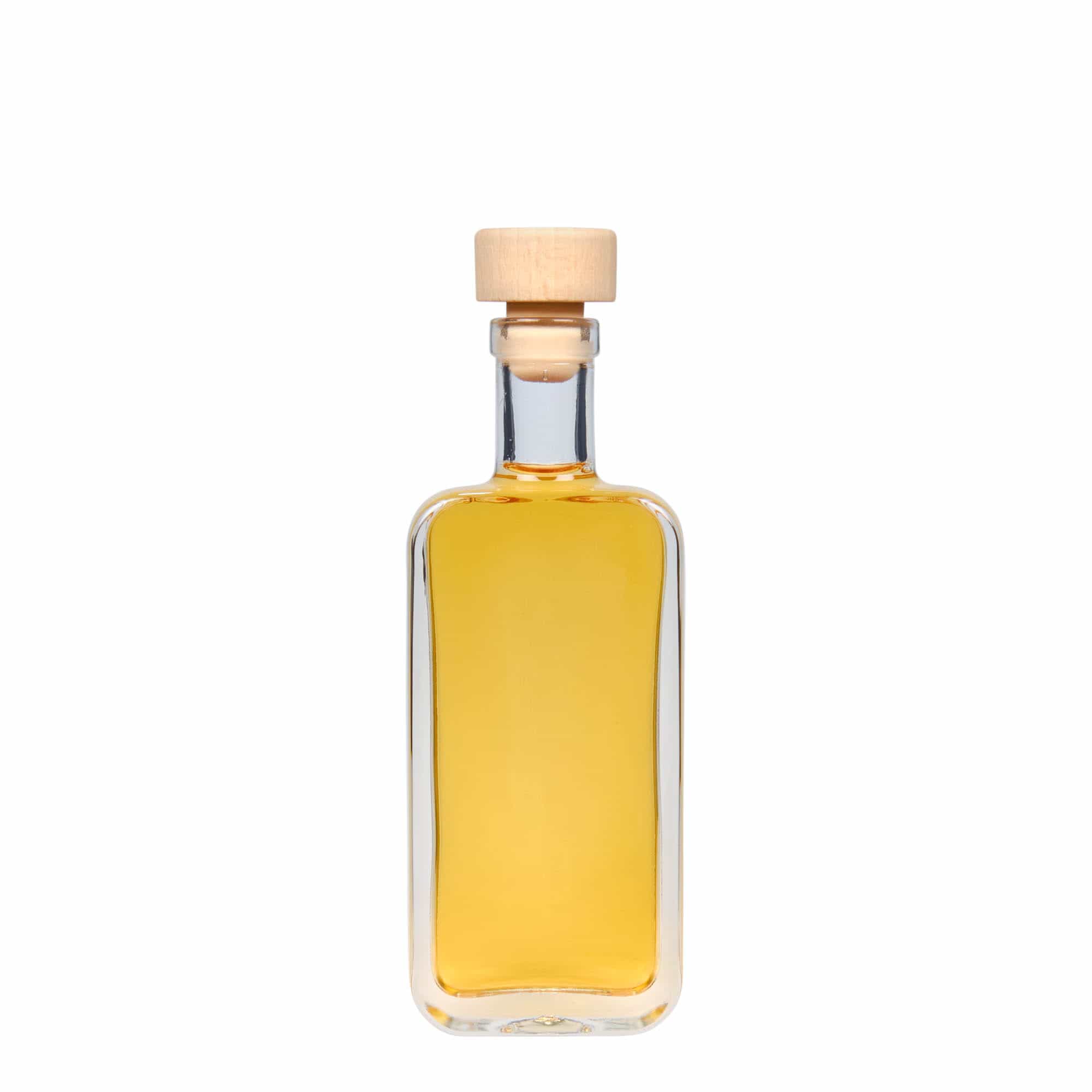 100 ml steklenička 'Nice', pravokotna, odprtina: zamašek iz plute