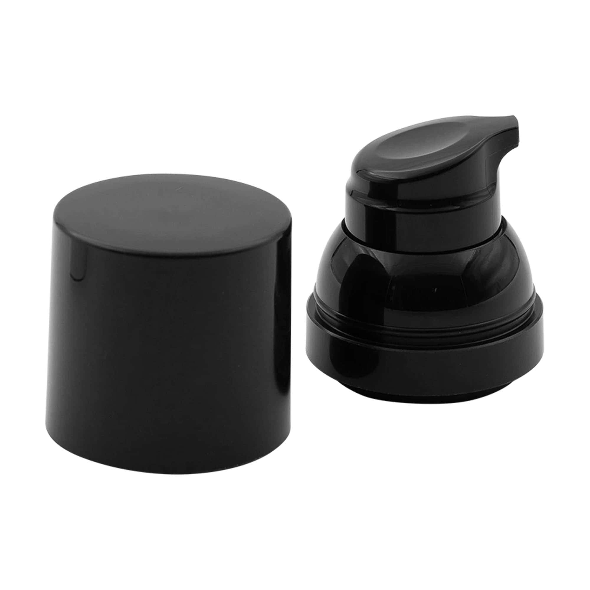Airless-Dose črpalna glava 'Mezzo', PP-plastika, črna