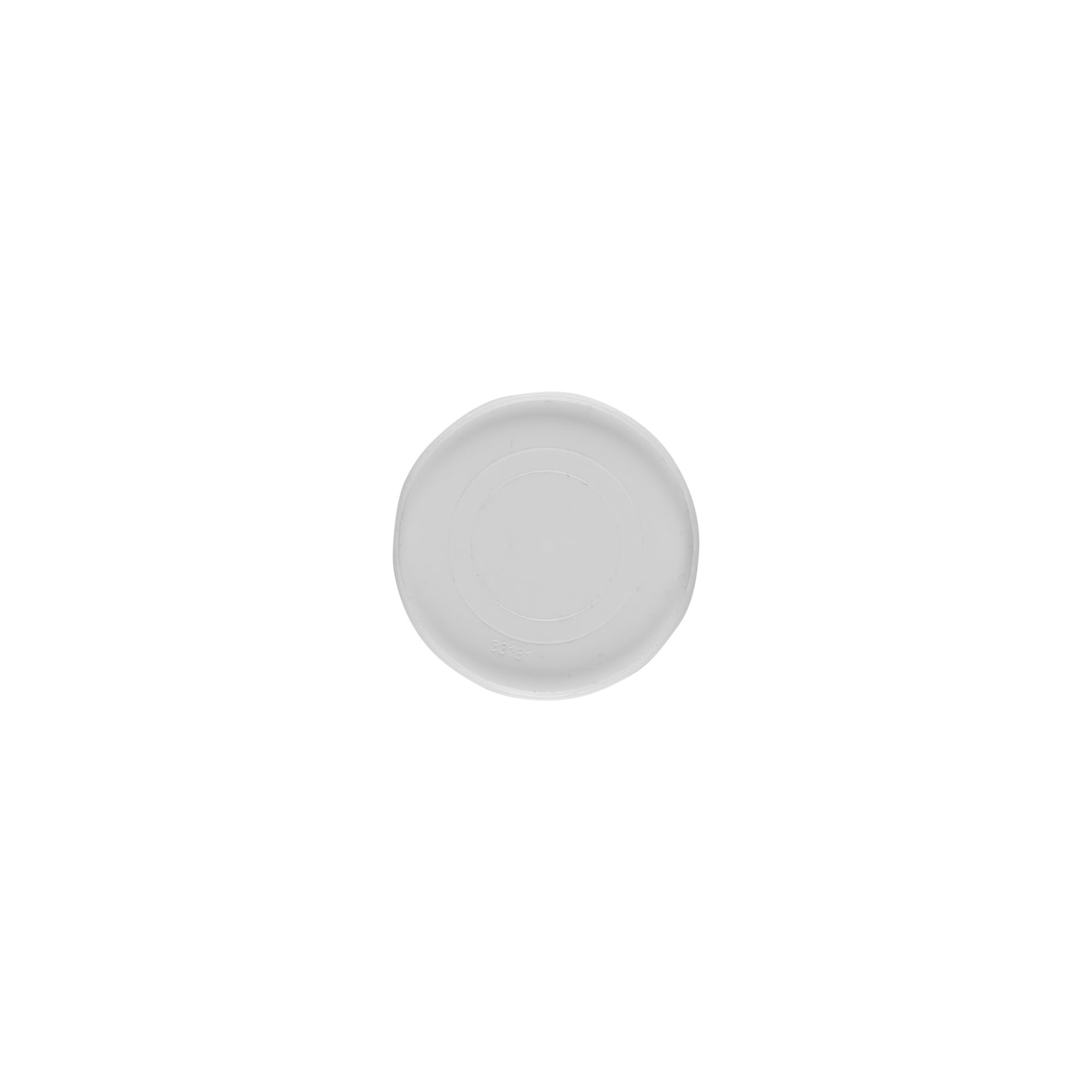 Zaščitni pokrov za 50 ml 'Bianca', PP-plastika, bela