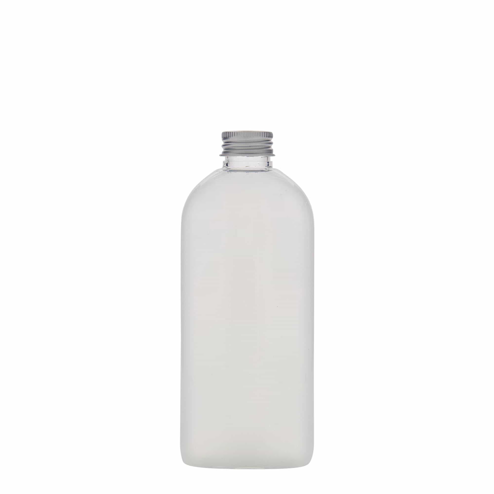 250 ml PET-flaska 'Iris', ovalna, plastika, odprtina: 24/410