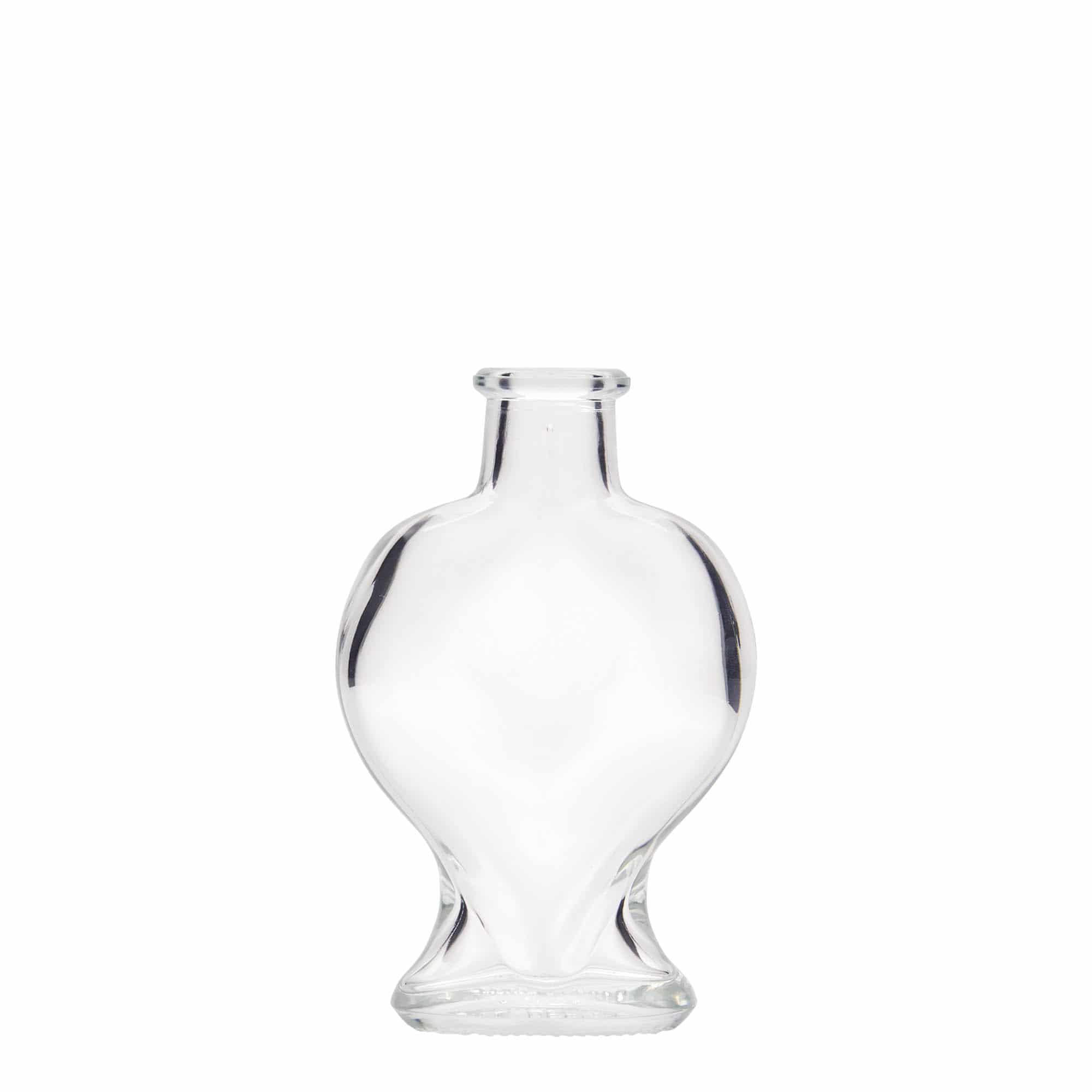 100 ml steklena steklenica »Srce«, ustje: pluta 100 ml steklena steklenica »Srce«, ustje: pluta