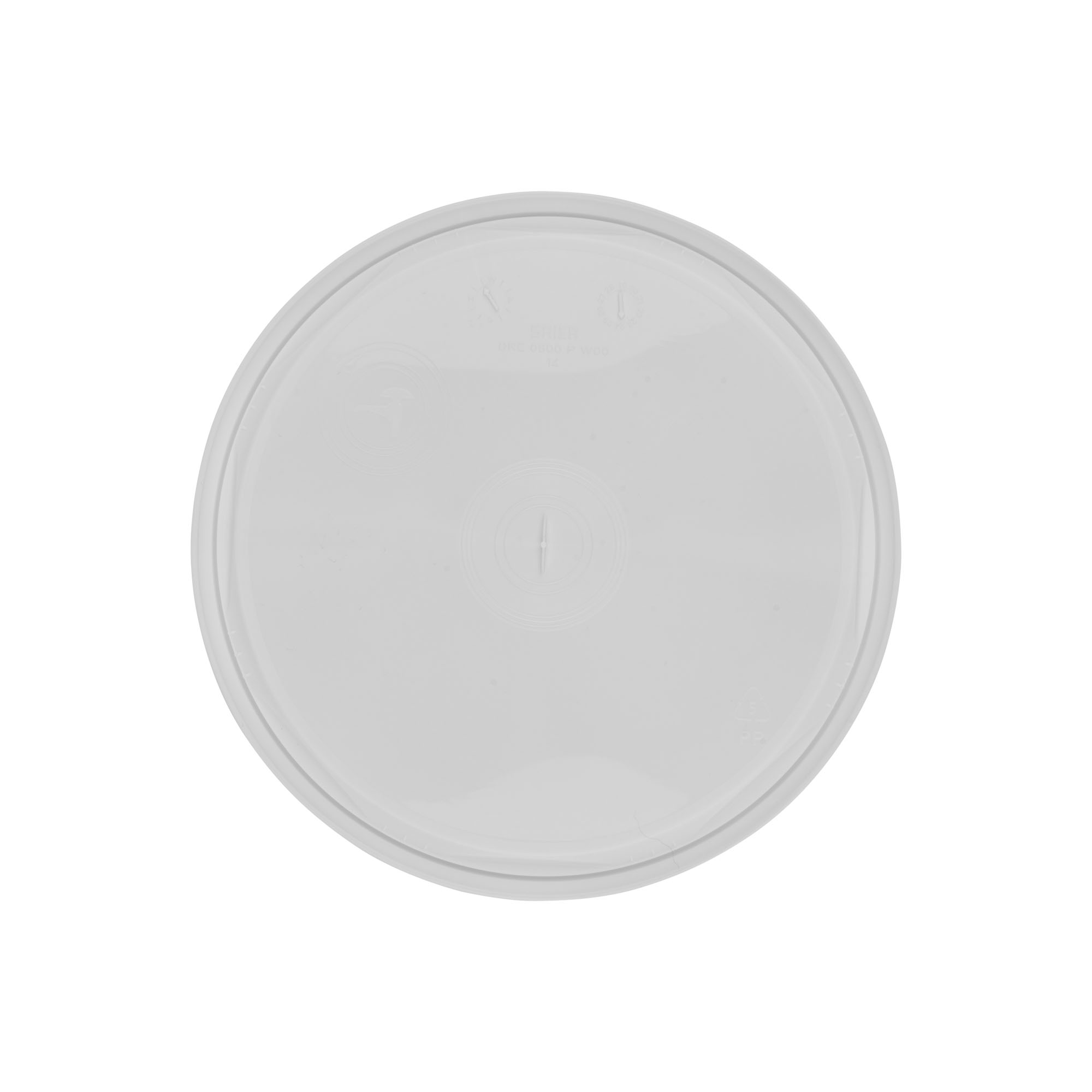 Pokrov za vedro 5-6 l, PP-plastika, bel