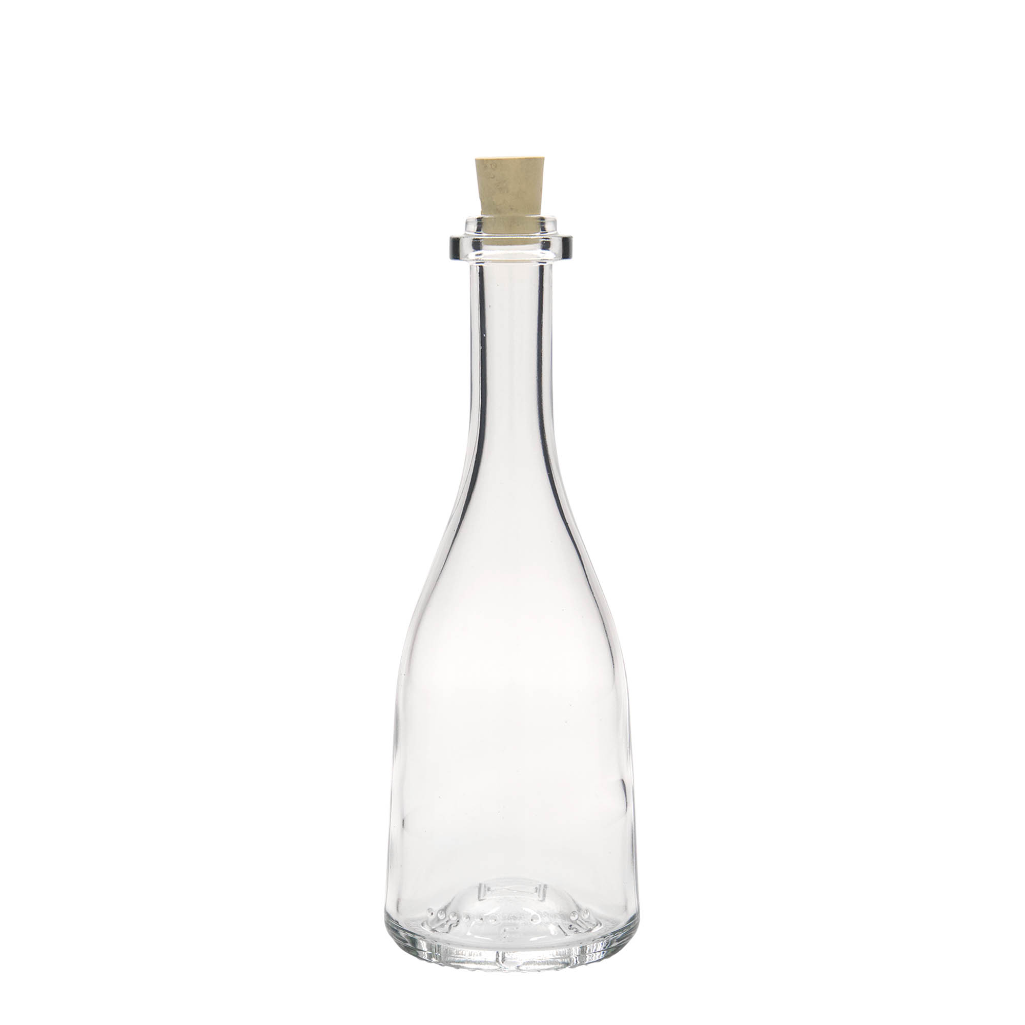 200 ml steklenica iz stekla 'Rustica', odprtina: zamašek iz plute