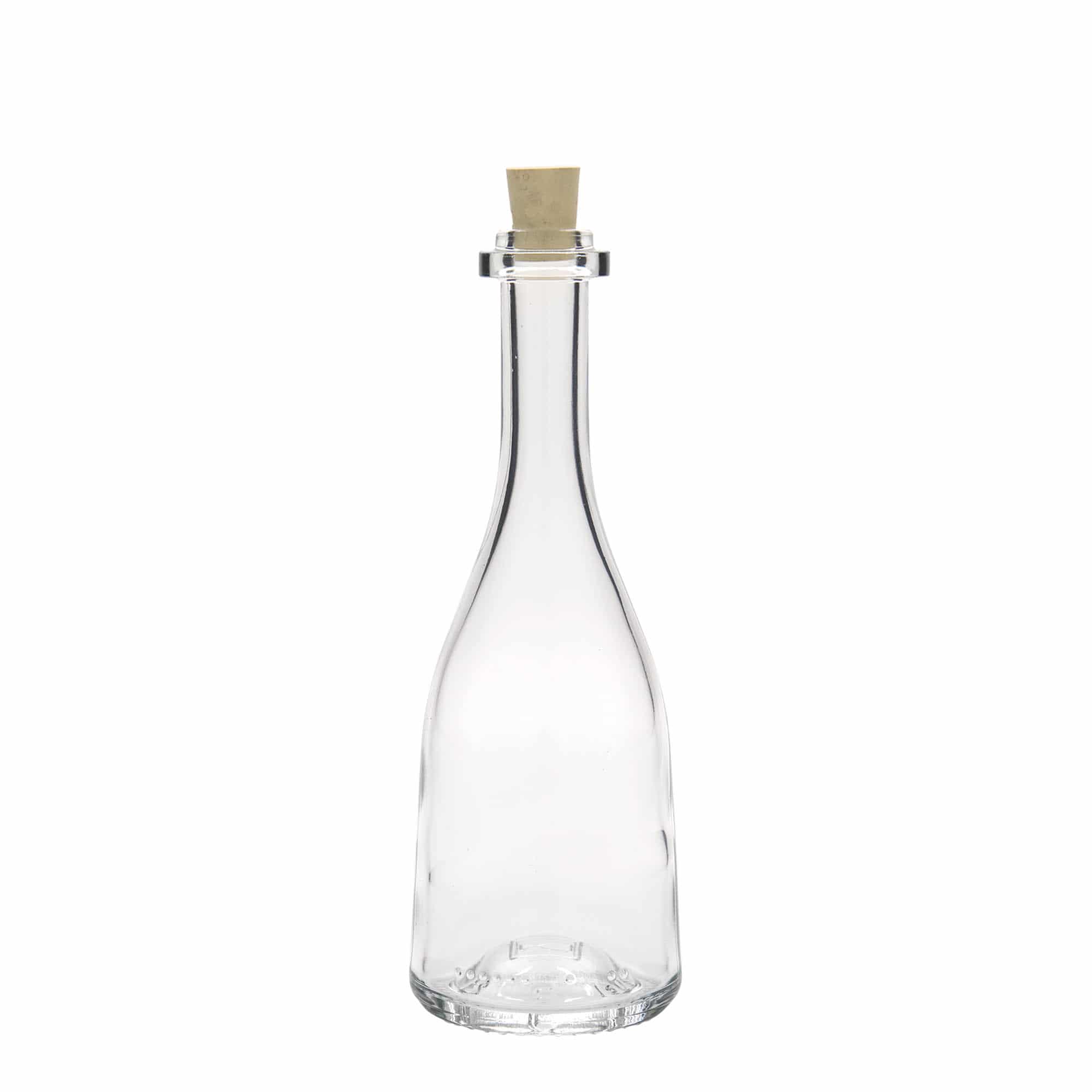 200 ml steklenica iz stekla 'Rustica', odprtina: zamašek iz plute