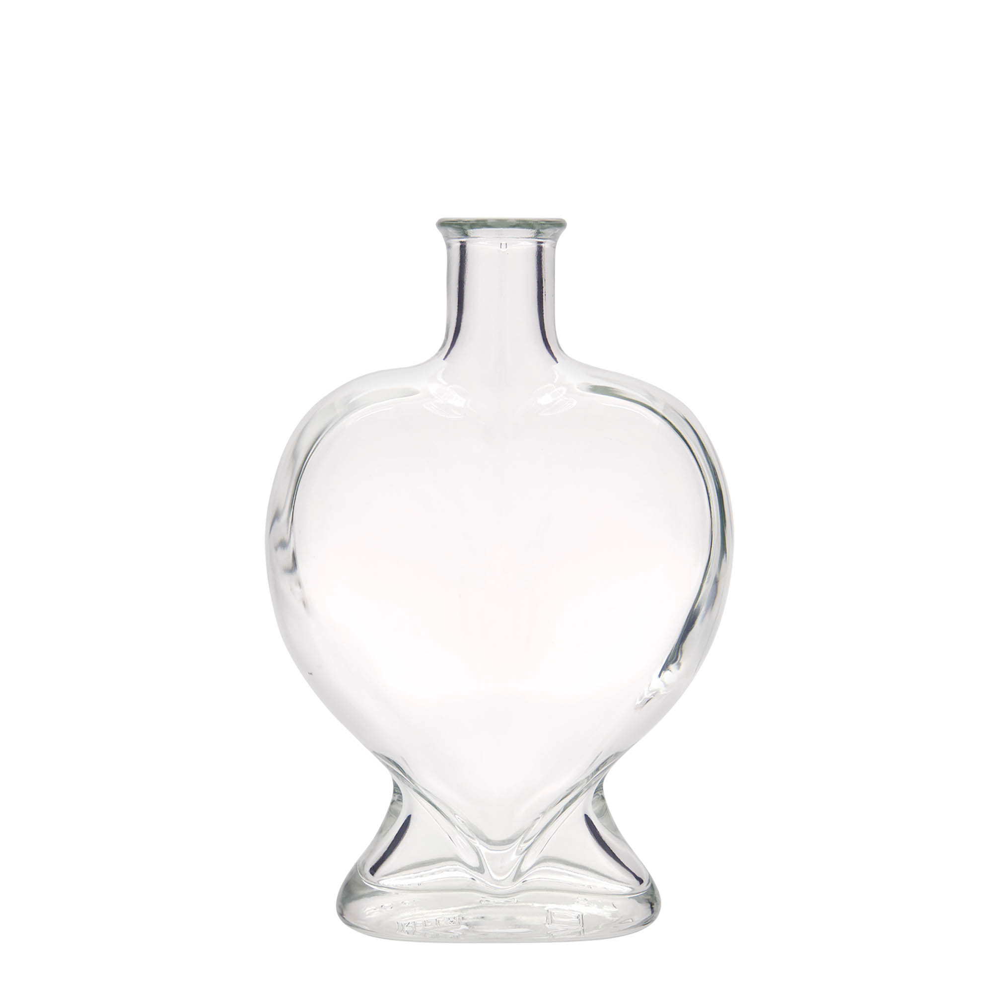 500 ml steklenica 'Srce', odprtina: plutovina