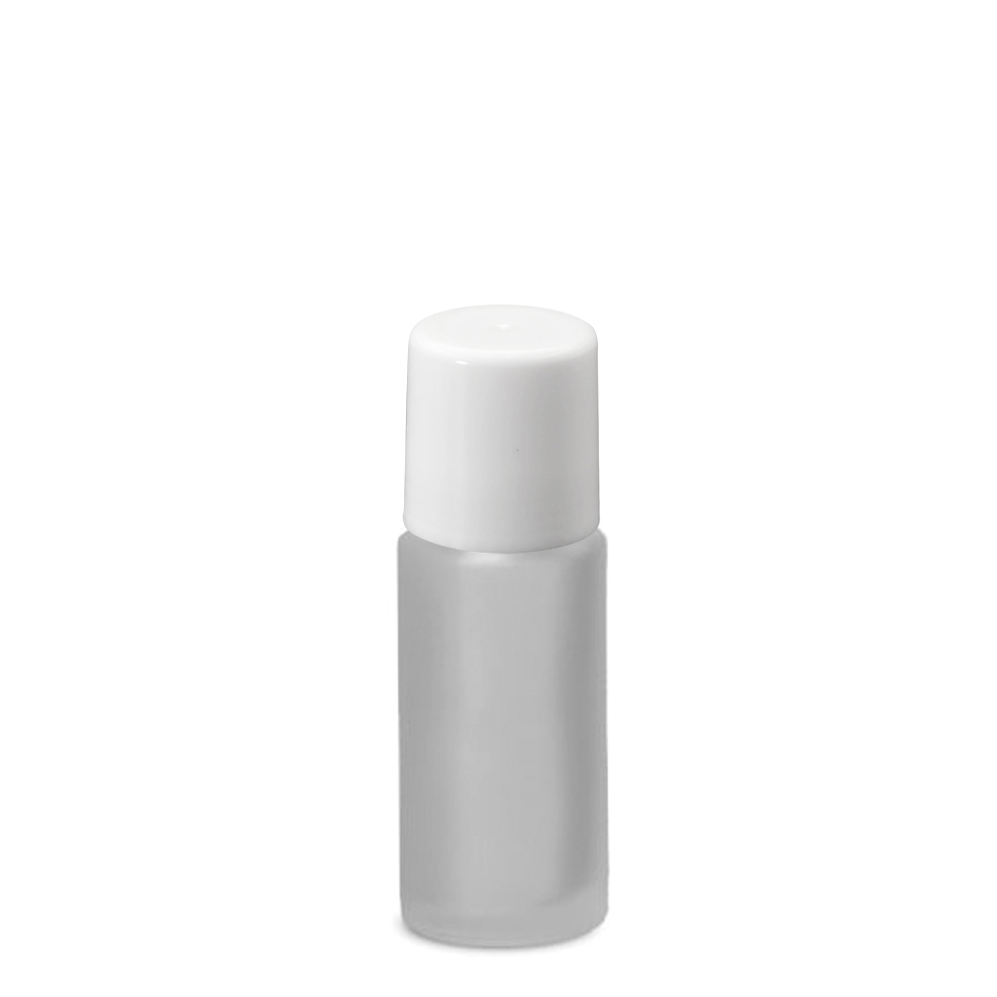 50 ml roll-on steklenička, steklo, zmrznjeno, odprtina: navojni pokrov