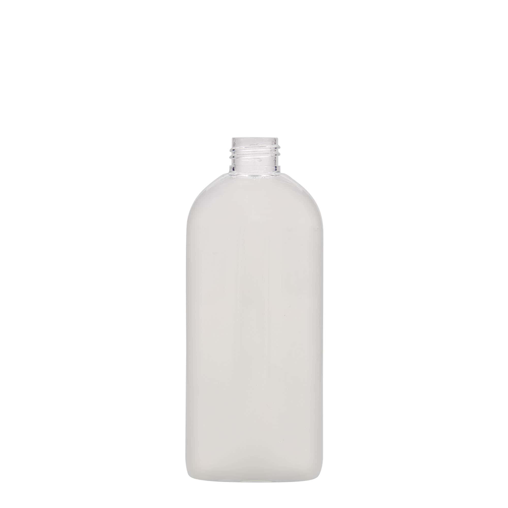 250 ml PET-flaska 'Iris', ovalna, plastika, odprtina: 24/410