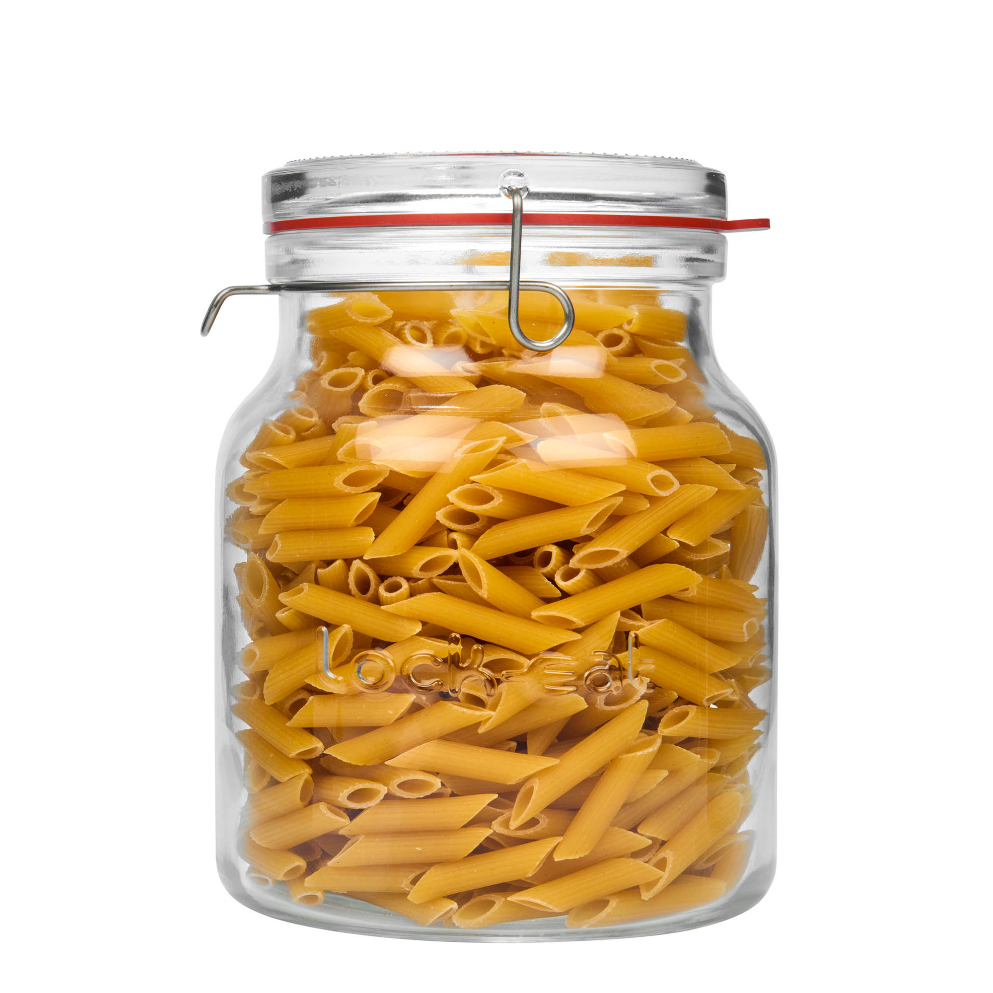 2.000 ml steklen kozarec z žično zaponko 'Lock-Eat', odprtina: žično zapiralo 2.000 ml steklen kozarec z žično zaponko 'Lock-Eat', odprtina: žično zapiralo