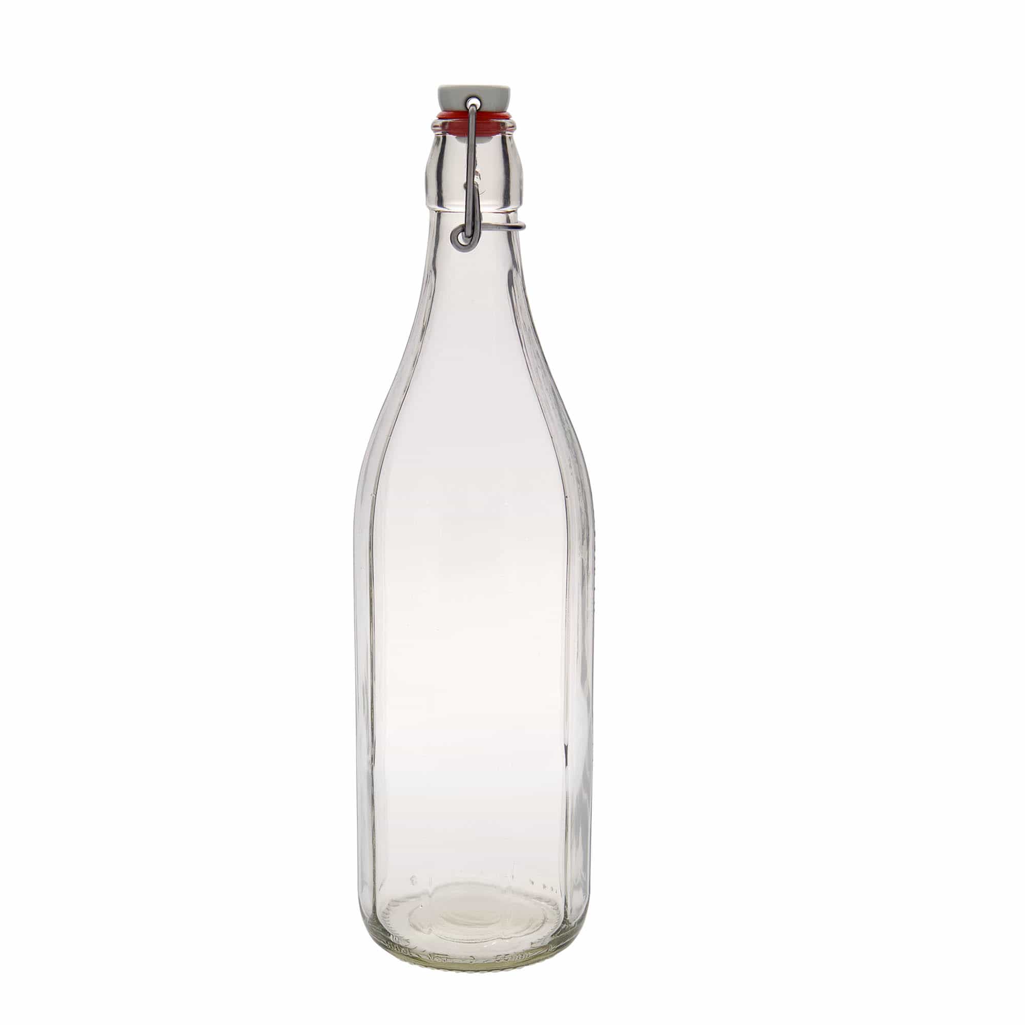 1.000 ml steklenica 'Bravo', desetkotna, odprtina: s sponko za zapiranje