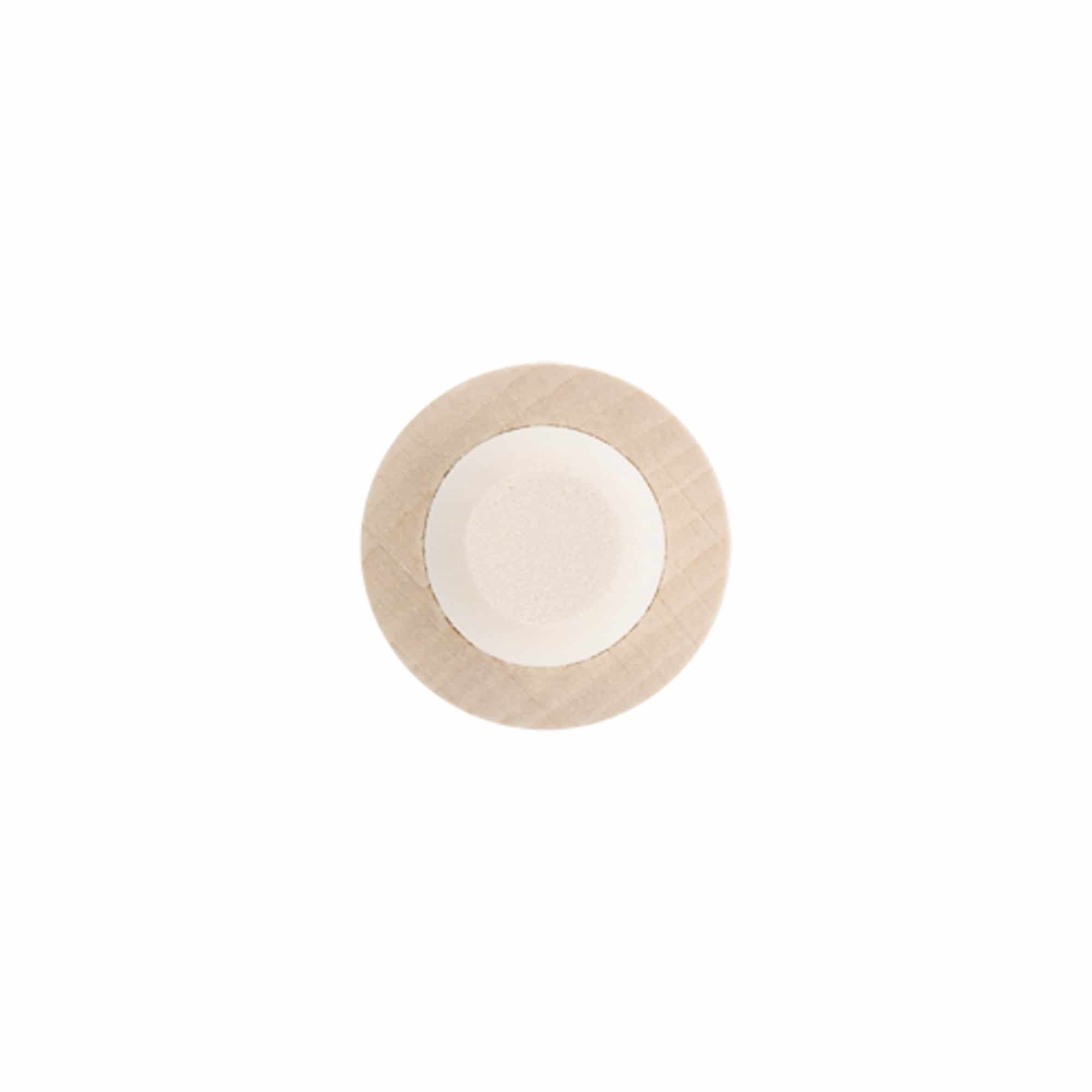 Ročajni zamašek 18 mm, les/plastika, za odprtino: zamašek