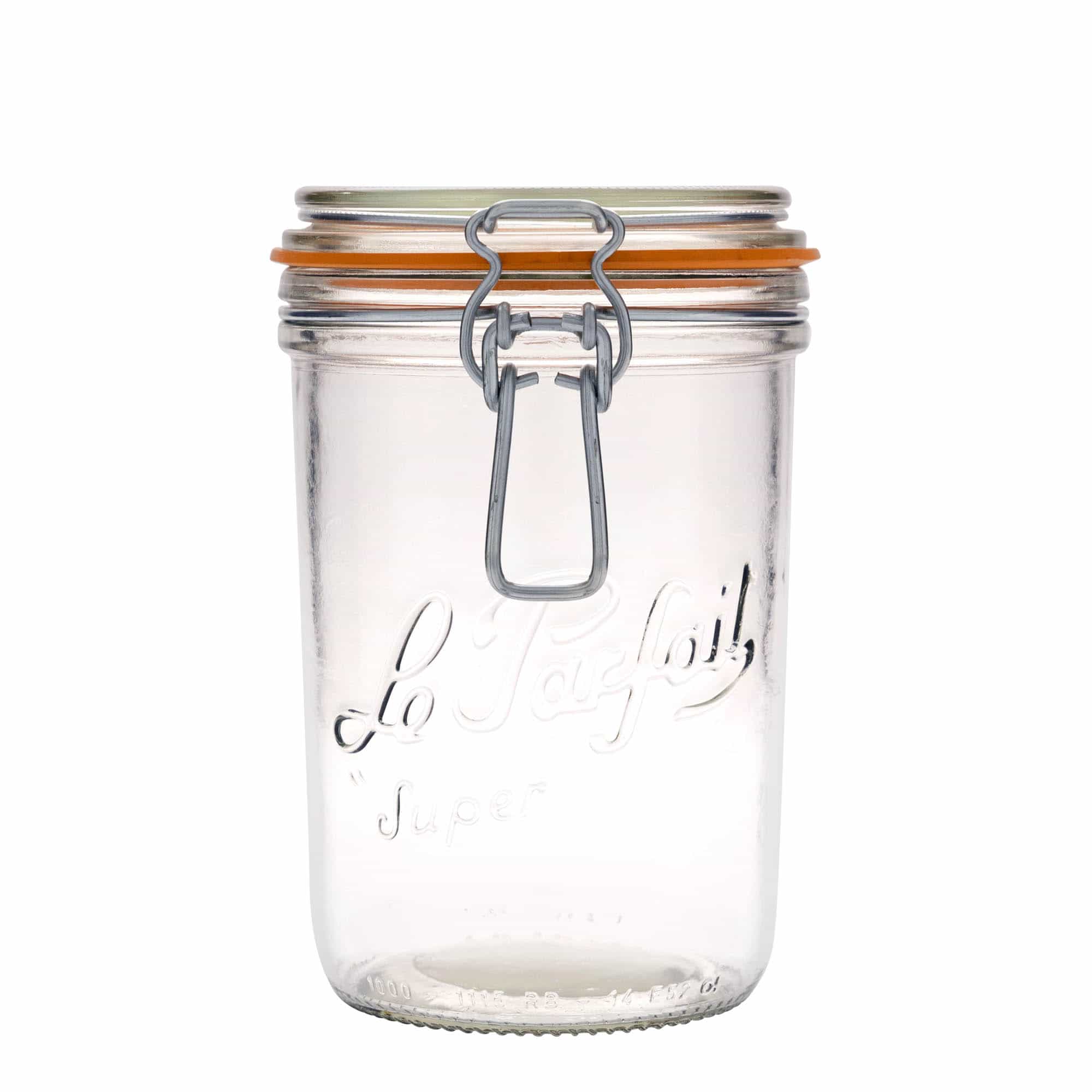 1000 ml kozarec s patentom »Le Parfait Super Terrine«, ustje: zamašek s tesnilom s patentom 1000 ml kozarec s patentom »Le Parfait Super Terrine«, ustje: zamašek s tesnilom s patentom