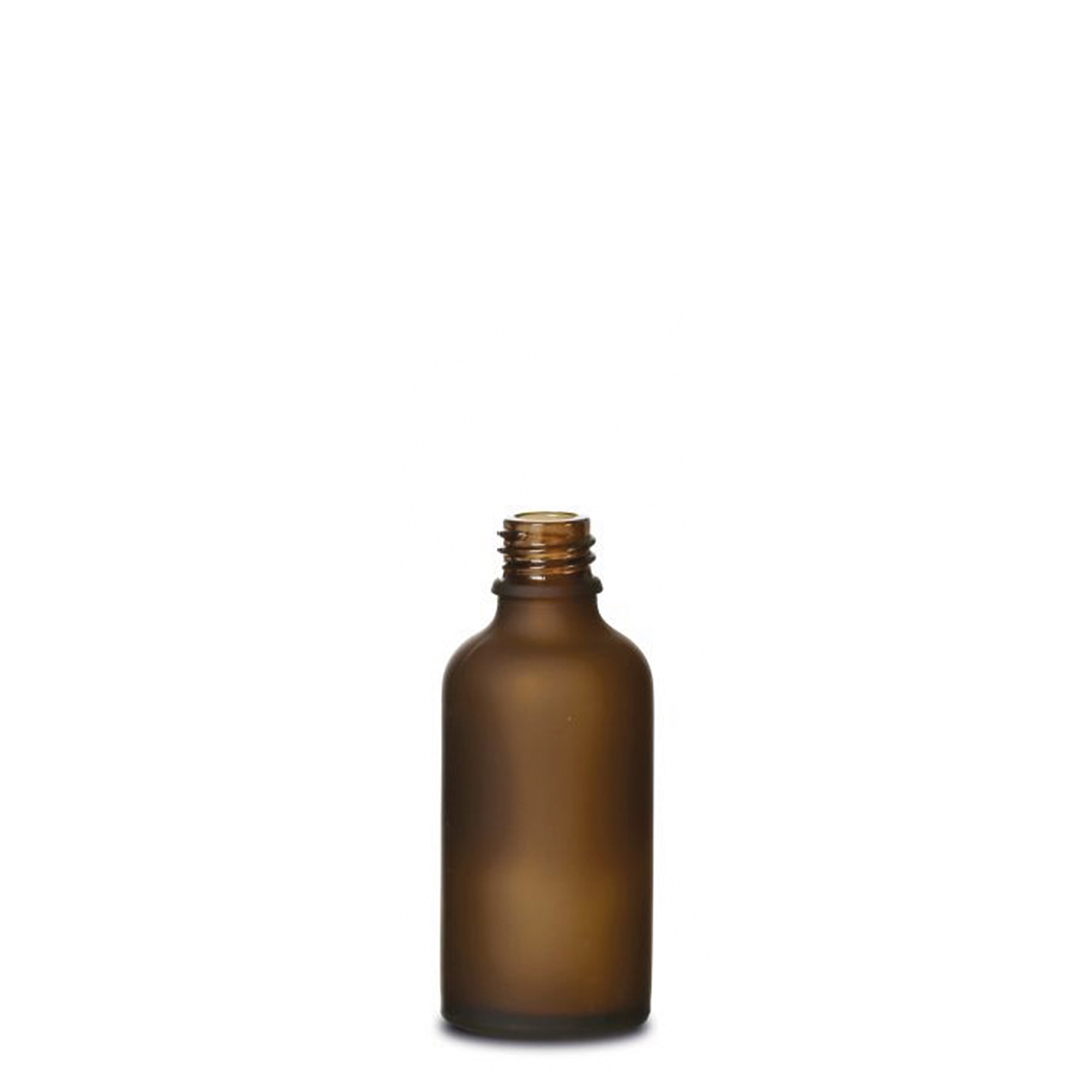 50 ml medicinska steklenička, steklo, rjavo matirano, odprtina: DIN 18 50 ml medicinska steklenička, steklo, rjavo matirano, odprtina: DIN 18