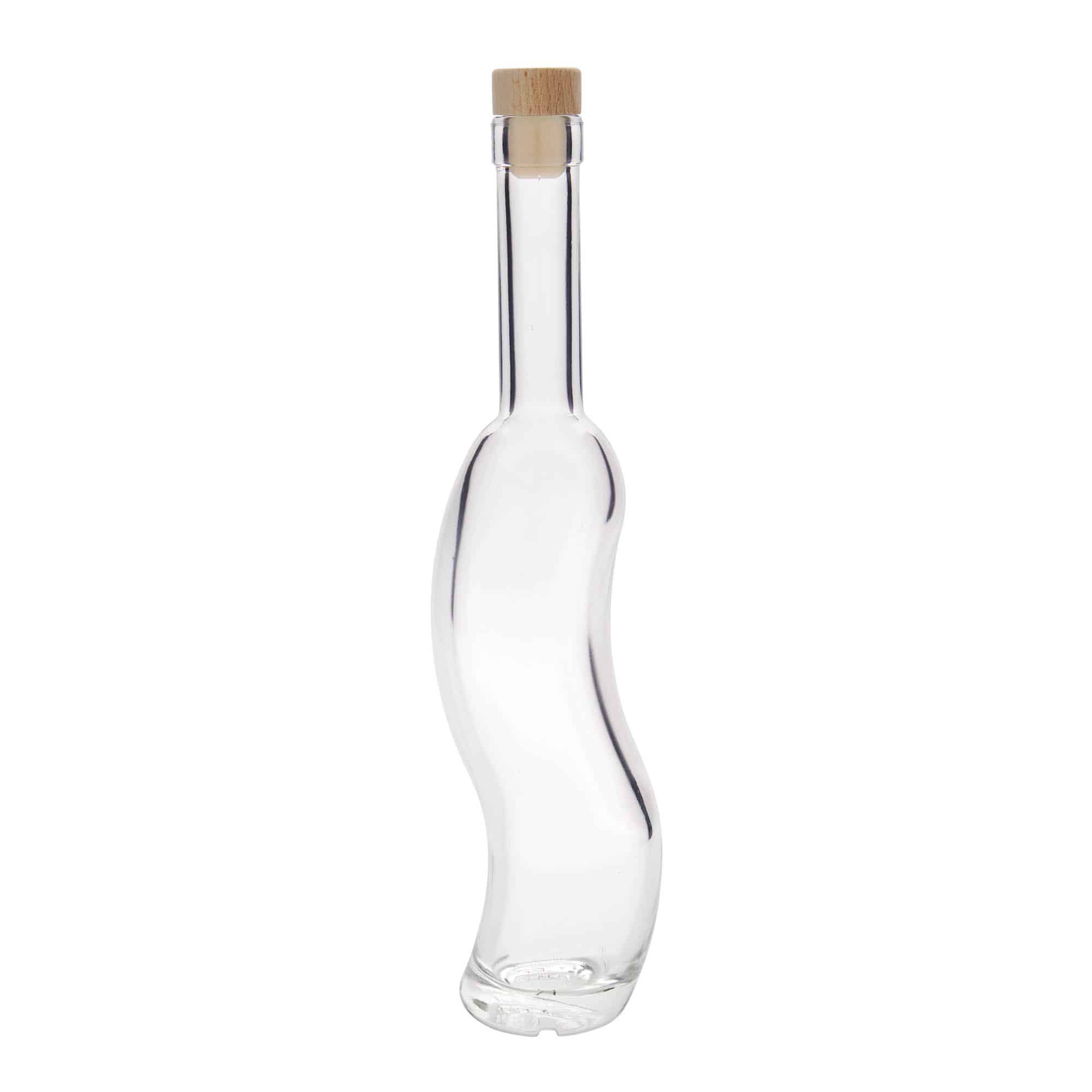 350 ml steklena steklenica »La-Ola«, polokrogla, ustje: pluta