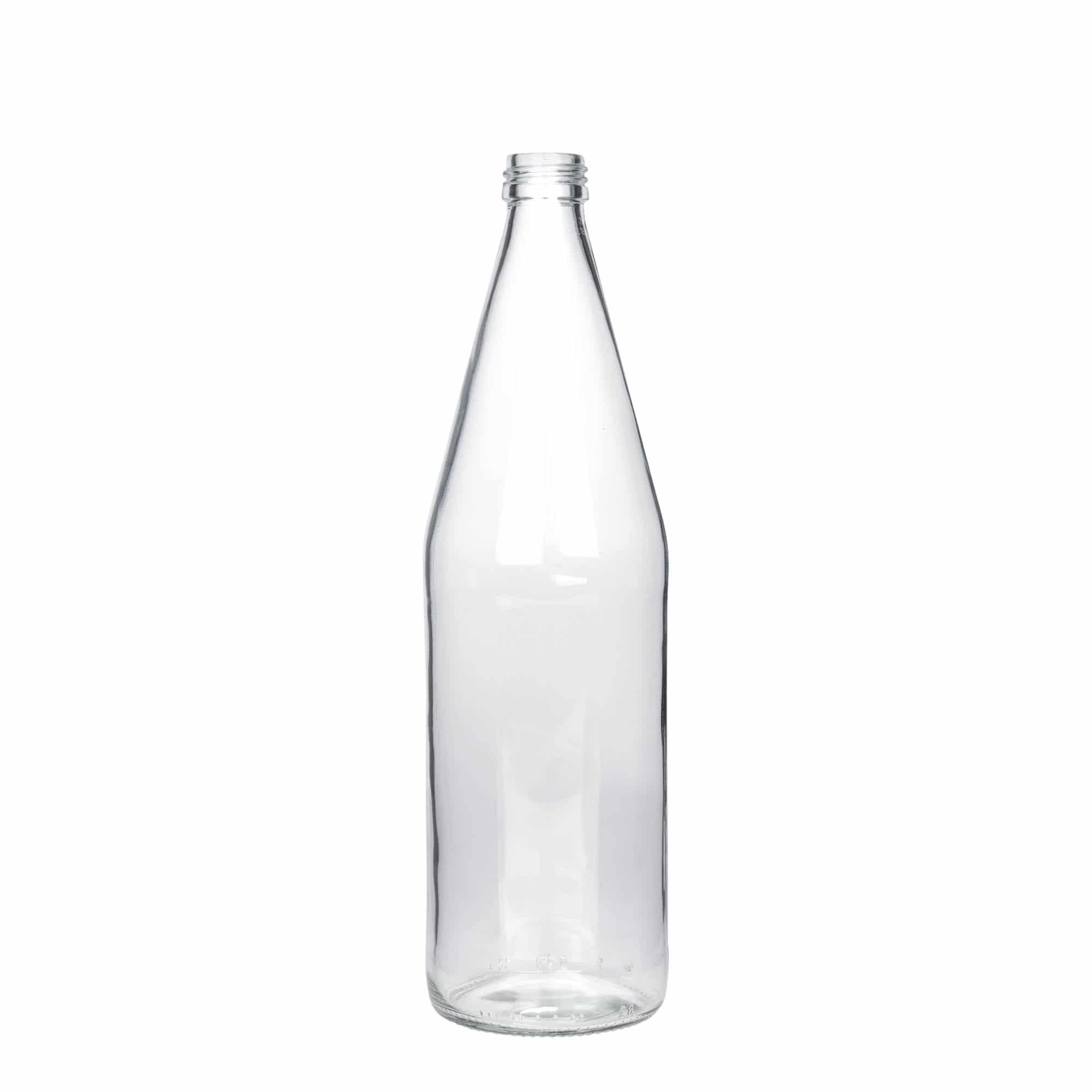 750 ml univerzalna steklenica v obliki korenja, steklo, ustje: PP 28 750 ml univerzalna steklenica v obliki korenja, steklo, ustje: PP 28