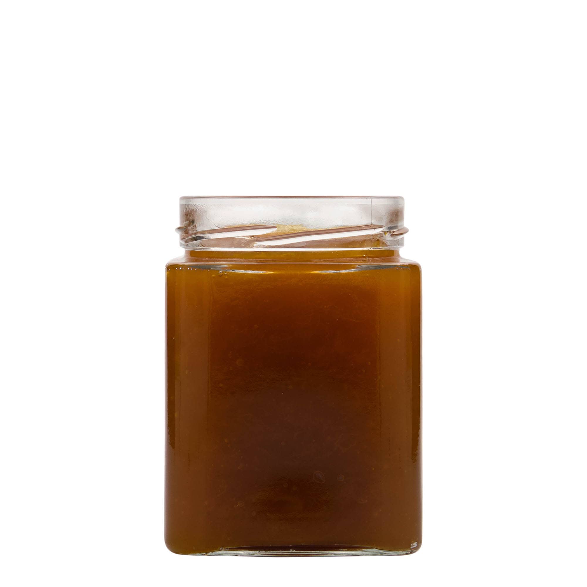 580 ml štirikotni kozarec 'Ikarus', odprtina: Deep-Twist-Off (DTO 82)