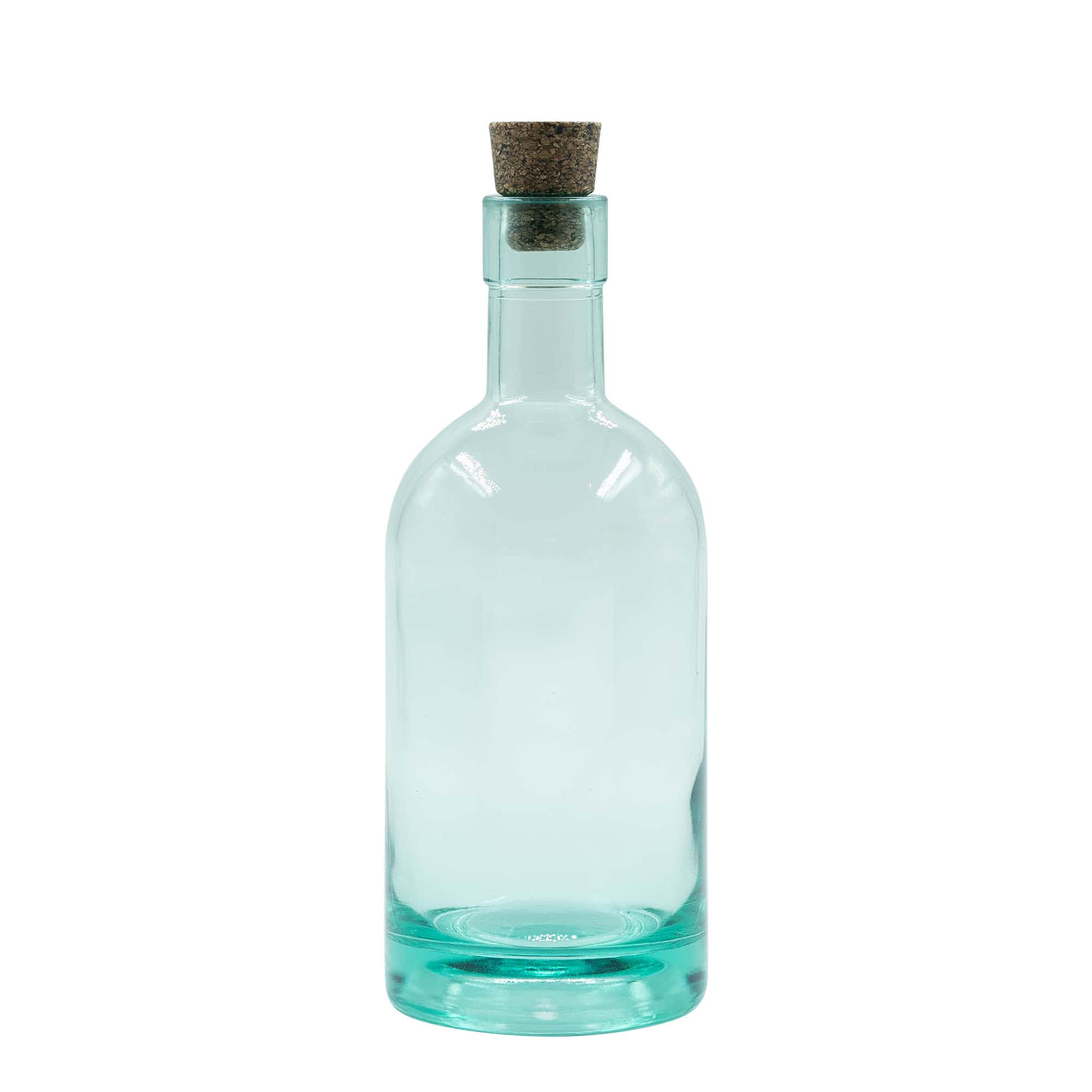 700 ml steklena steklenica »Eco Dome«, ustje: pluta