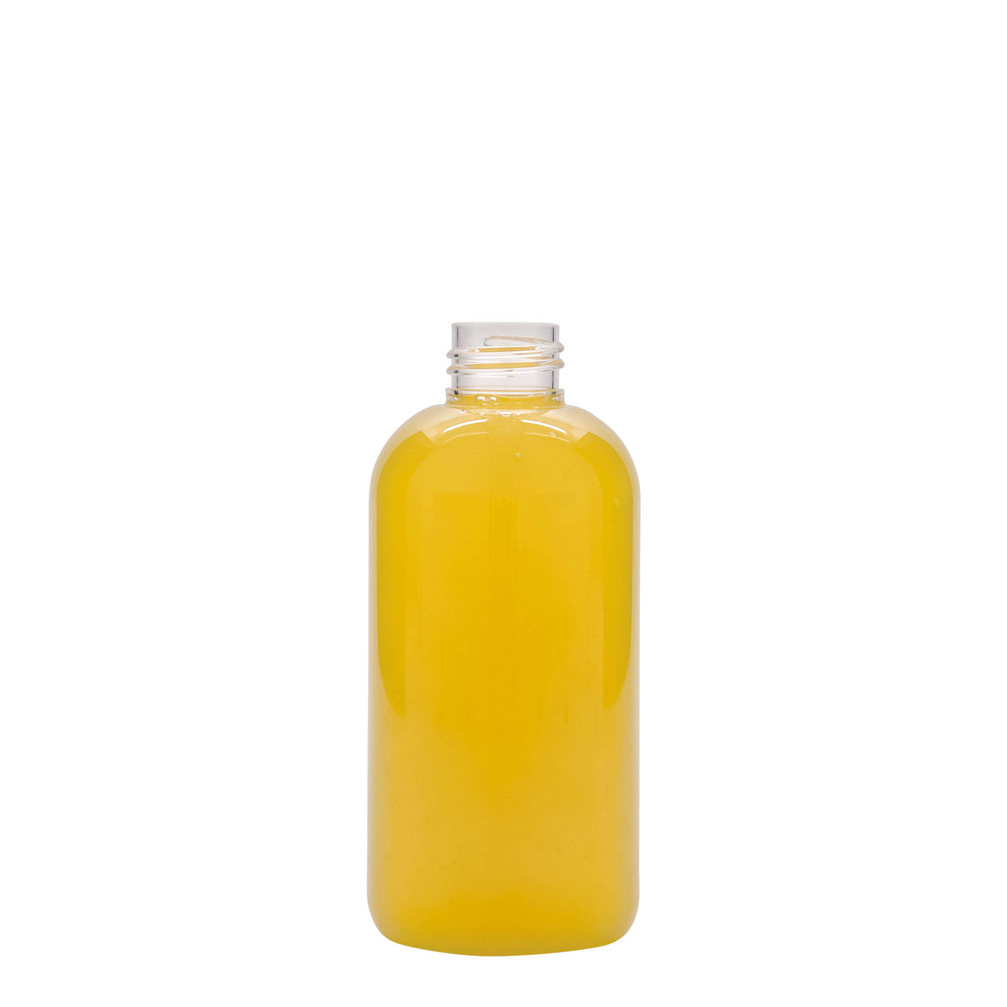200 ml PET-flaska 'Boston', plastika, odprtina: 24/410