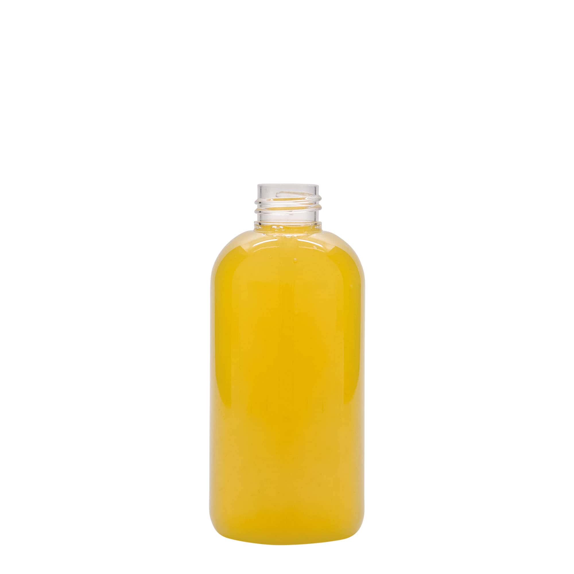 200 ml PET-flaska 'Boston', plastika, odprtina: 24/410 200 ml PET-flaska 'Boston', plastika, odprtina: 24/410