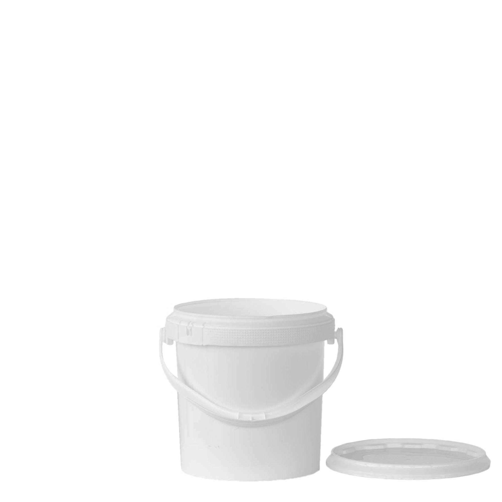 1,8 l vedro, PP-plastika, belo