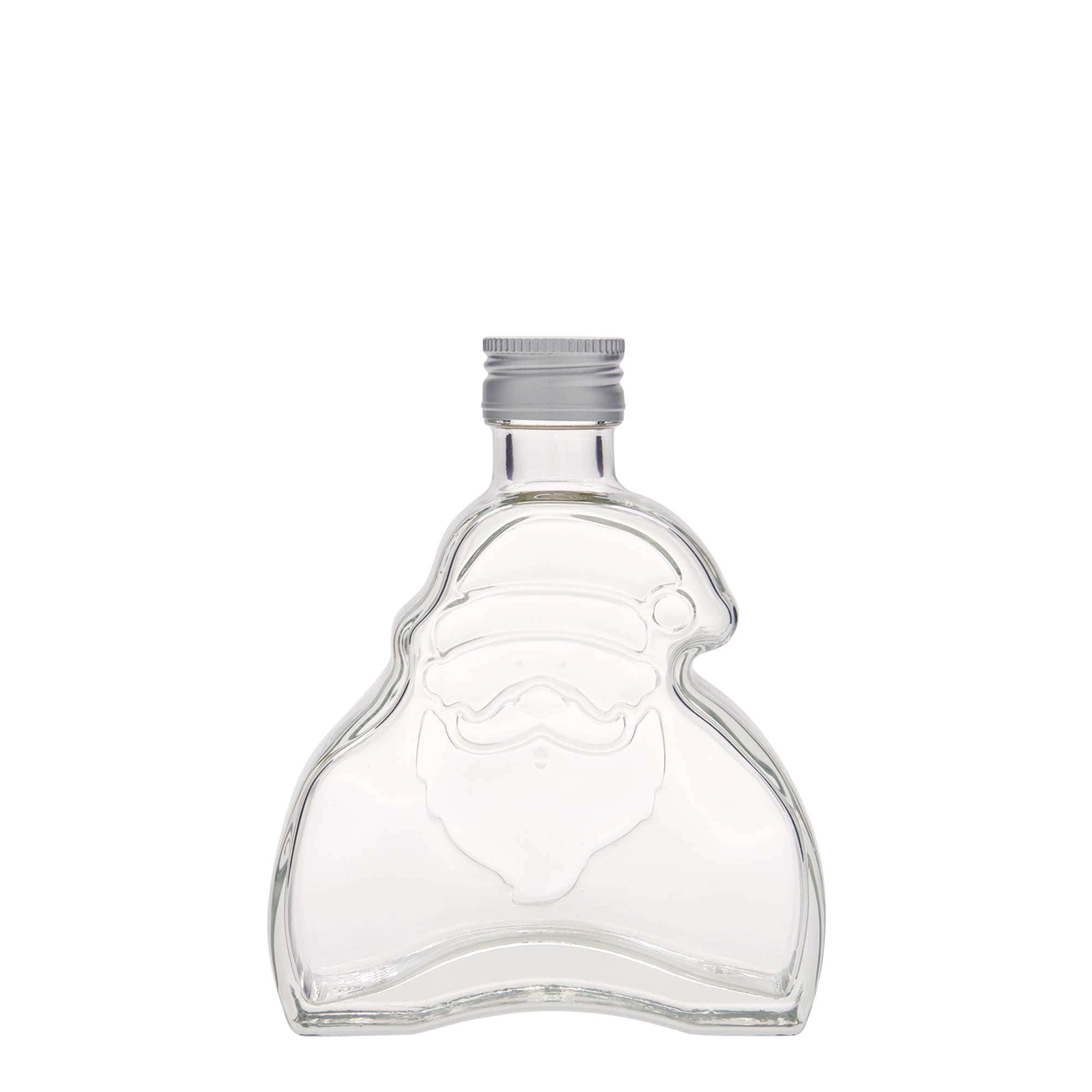 200 ml steklena steklenica »Santa Claus«, ustje: PP 28