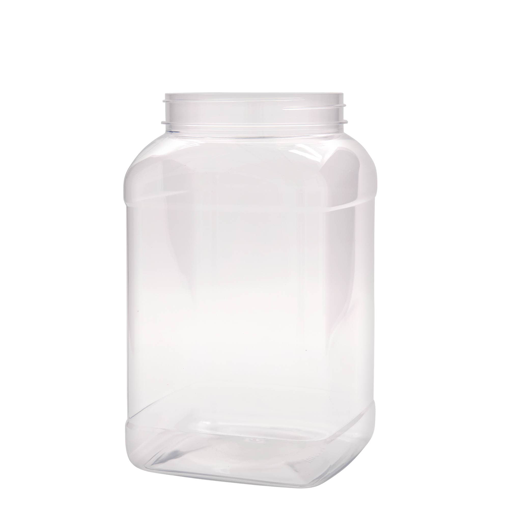 3000 ml posoda PET »Dana«, kvadratna, plastika, ustje: 110/400