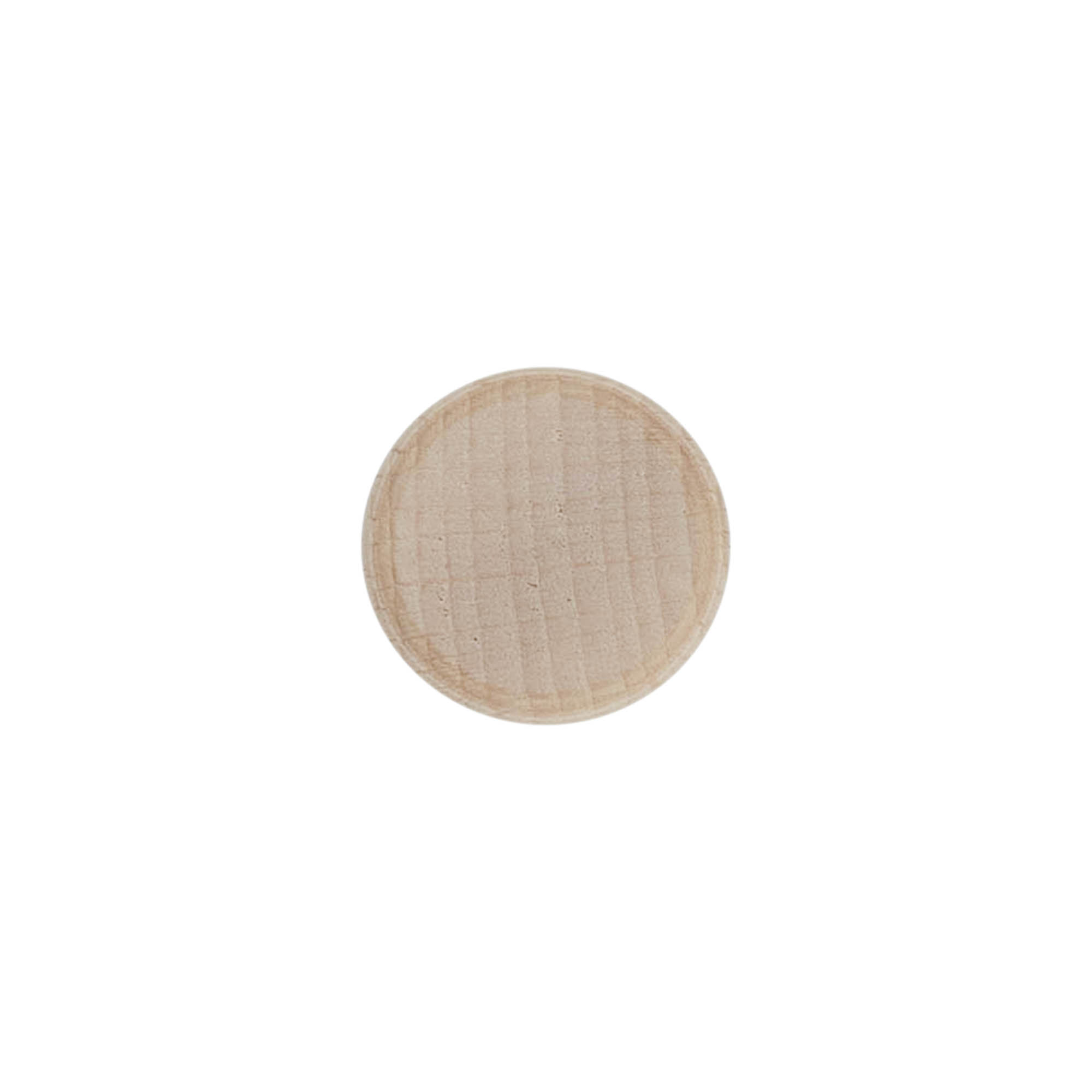 Ročajna zamašek z dozirnim odprtjem 19 mm, les/plastika, bež, za ustje: zamašek