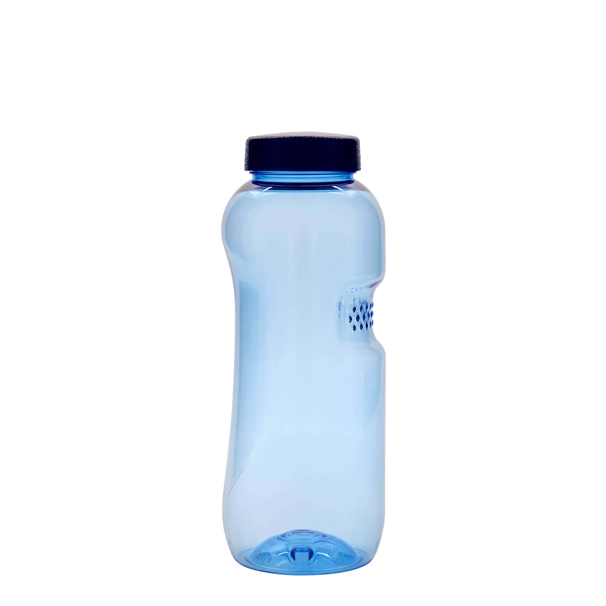 500 ml PET-plastična steklenica za pitje 'Kavodrink', plastika, modra