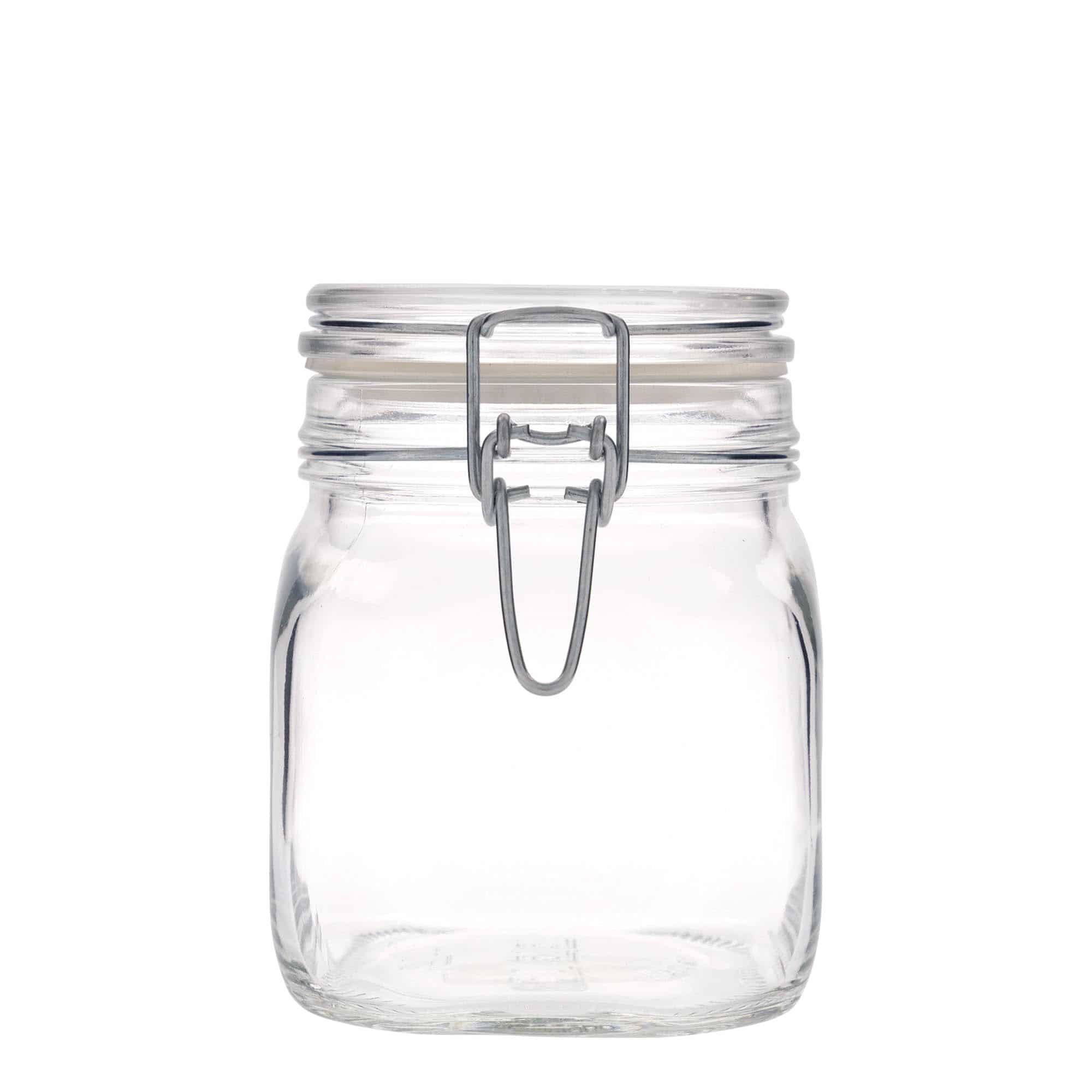 750 ml kozarec s patentom »Fido«, kvadratni, ustje: zamašek s tesnilom s patentom 750 ml kozarec s patentom »Fido«, kvadratni, ustje: zamašek s tesnilom s patentom