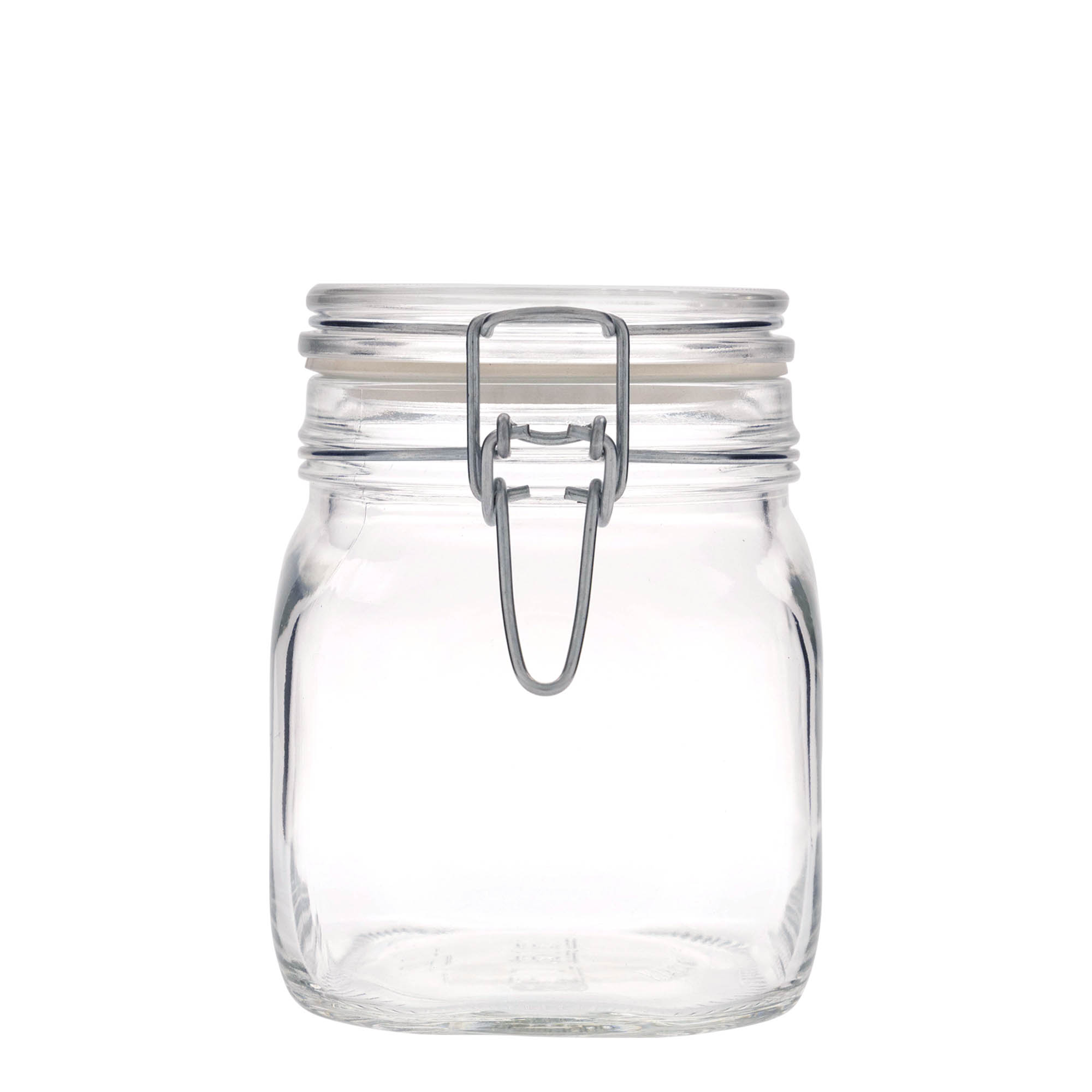 750 ml steklenica s sponko 'Fido', kvadratna, odprtina: zapirala s sponko 750 ml steklenica s sponko 'Fido', kvadratna, odprtina: zapirala s sponko