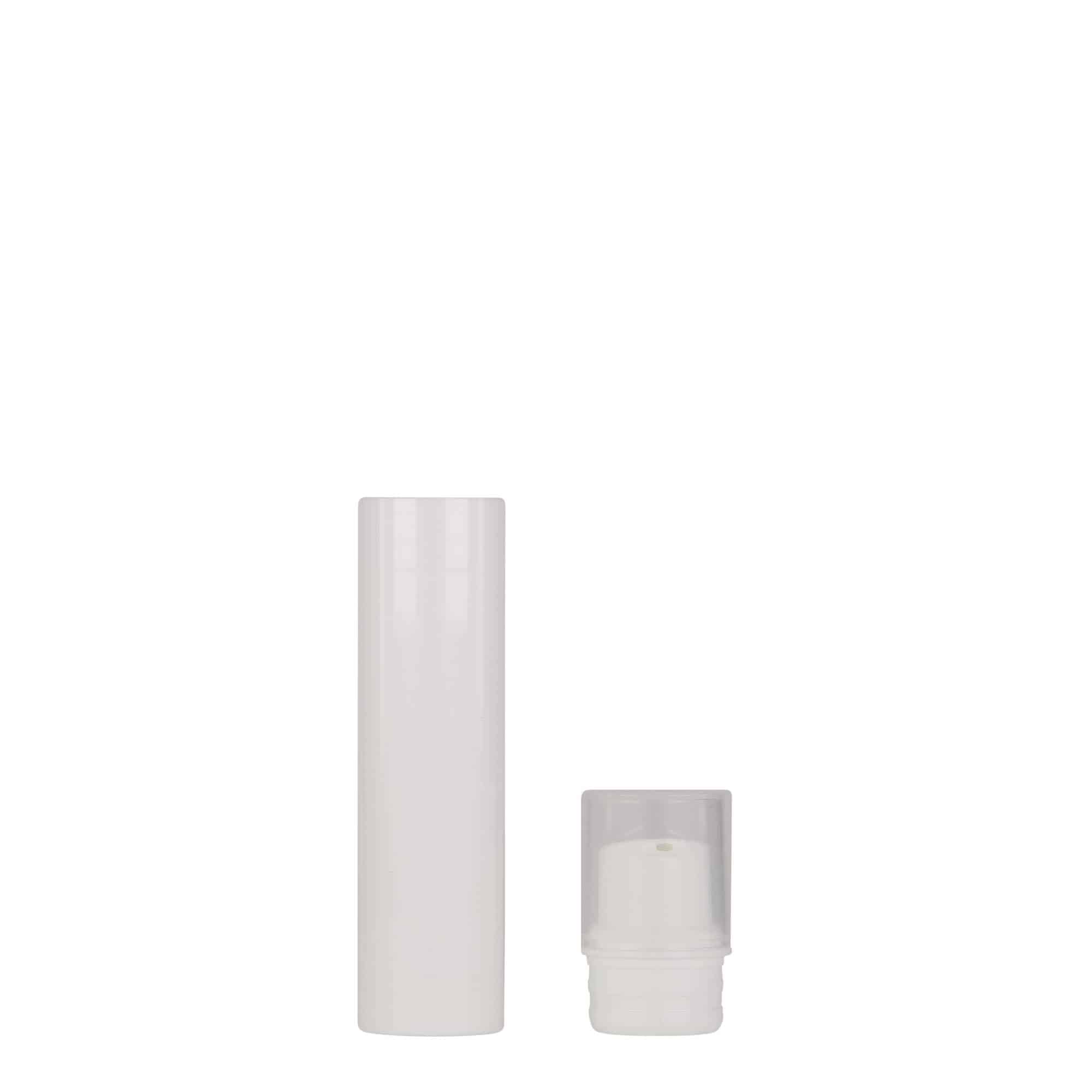 15 ml Airless dozirnik 'Nano', PP-plastika, bel