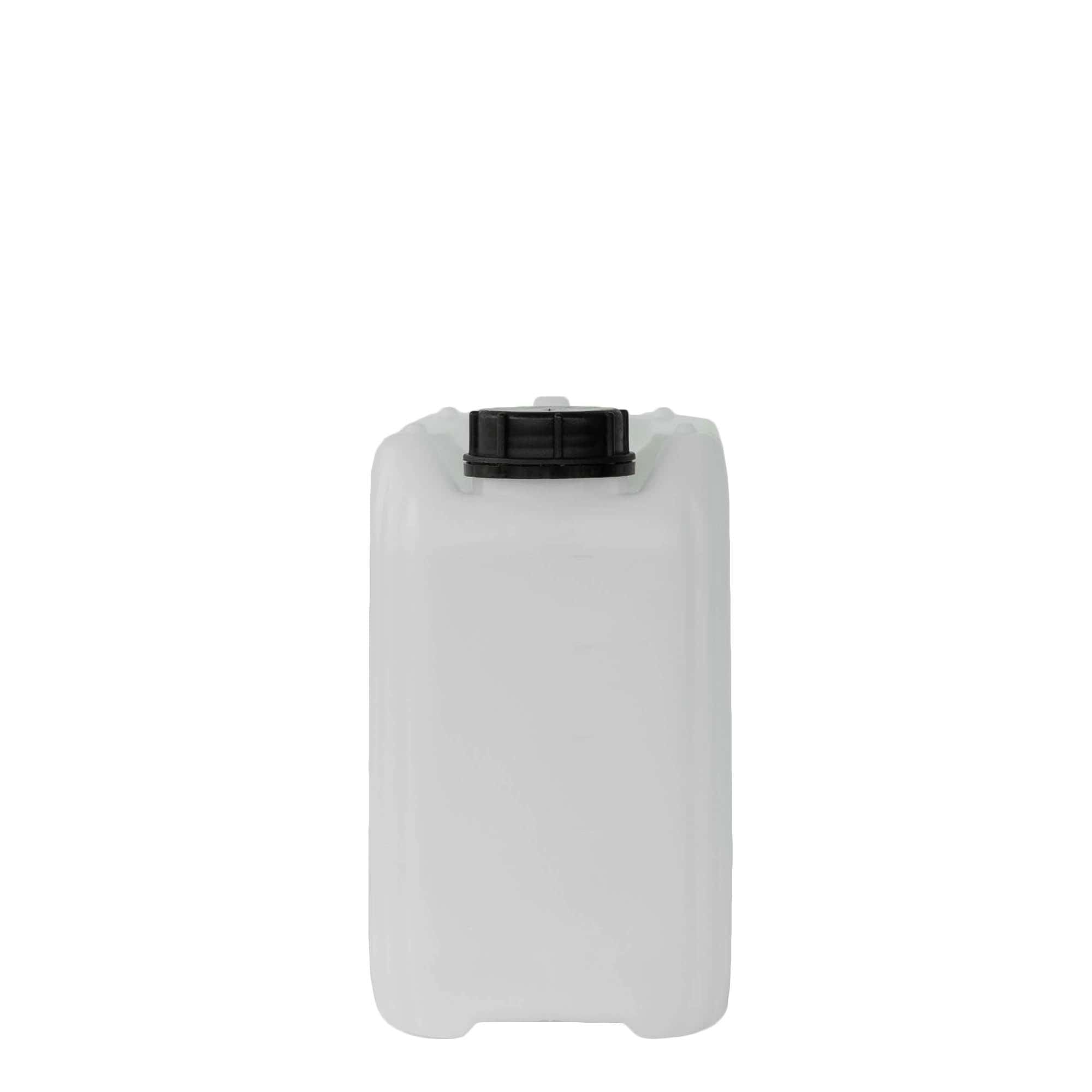 5 l kanister, pravokotni, plastika HDPE, naravna, ustje: ND 55