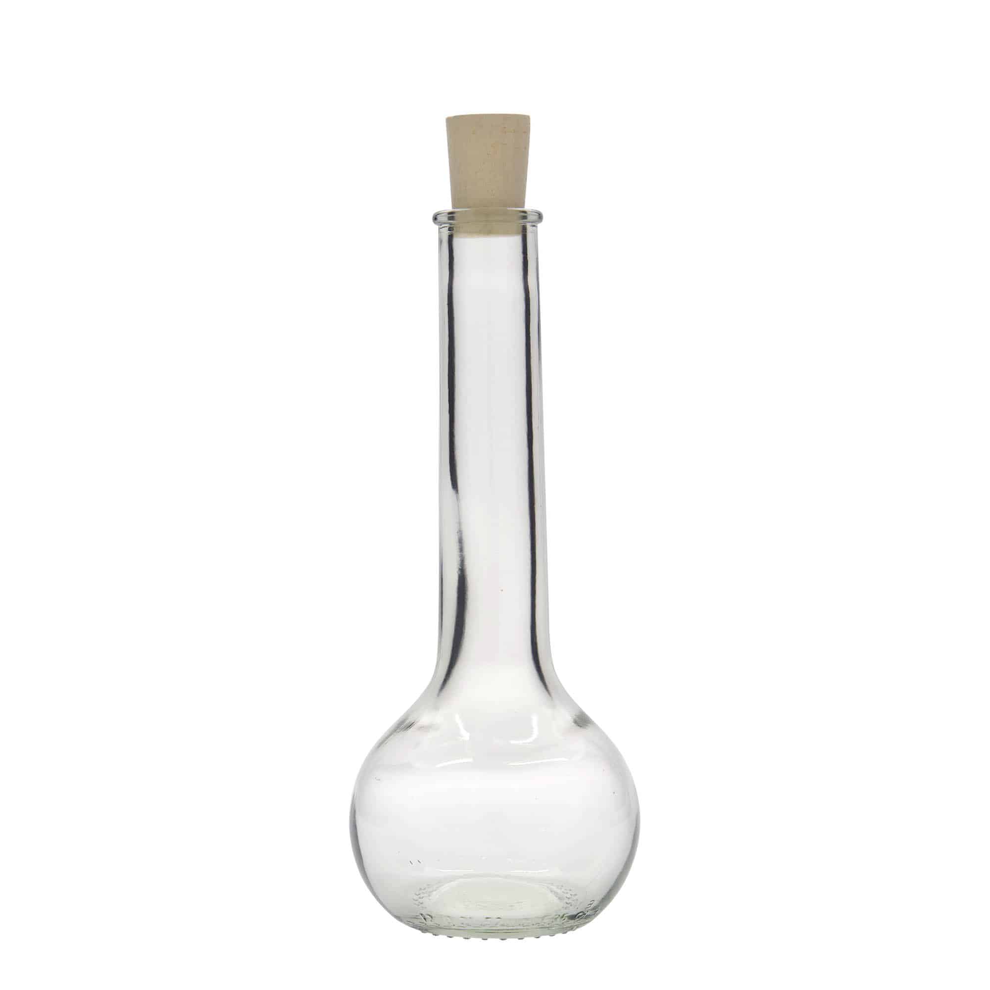 200 ml steklena steklenica »Tulipano«, ustje: pluta
